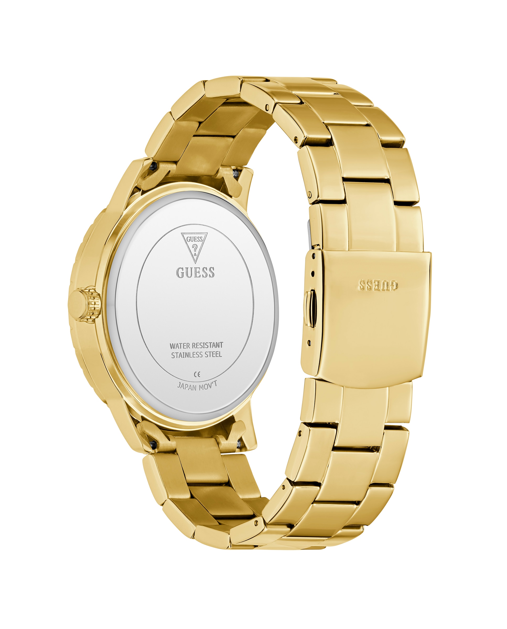 Reloj de hombre monarch gw0958g2 de acero y correa dorada - Guess - Oro Oro-3