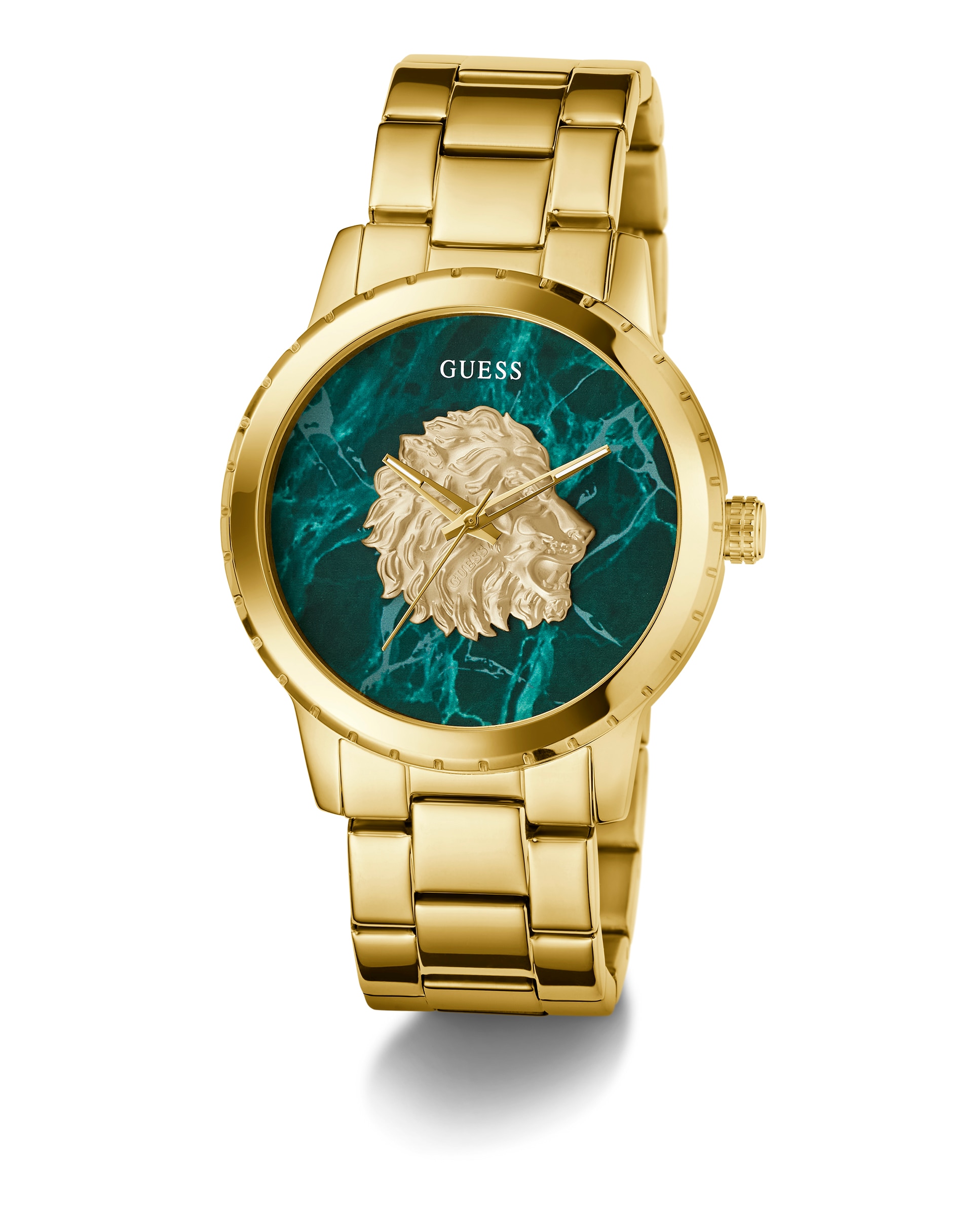 Reloj de hombre monarch gw0958g2 de acero y correa dorada - Guess - Oro Oro-5