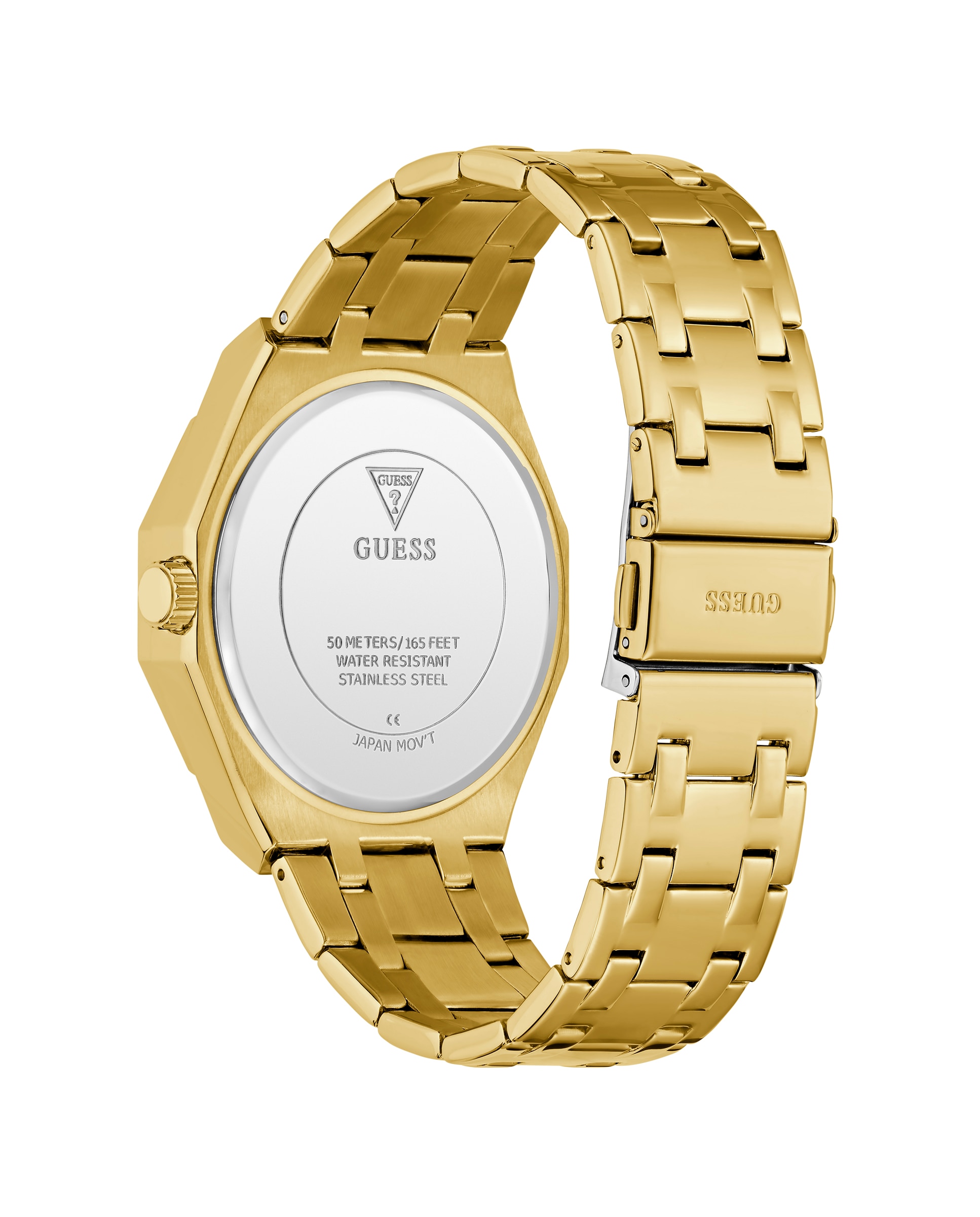 Reloj de hombre kryptonite gw0960g2 de acero y correa dorada - Guess - Oro Oro-3