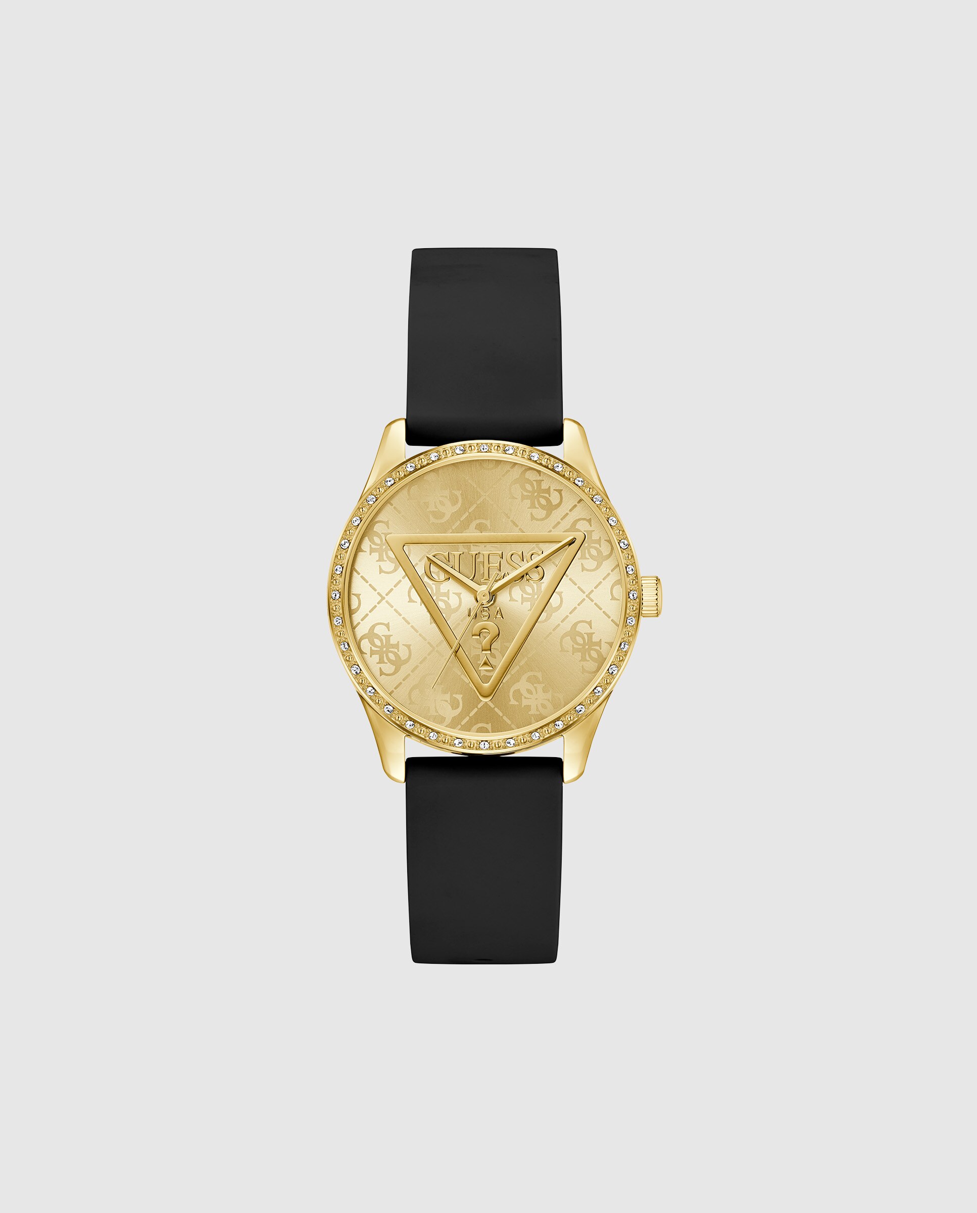 Imagen 0 de Reloj de mujer roxy gw0942l2 de silicona y correa negra Negro