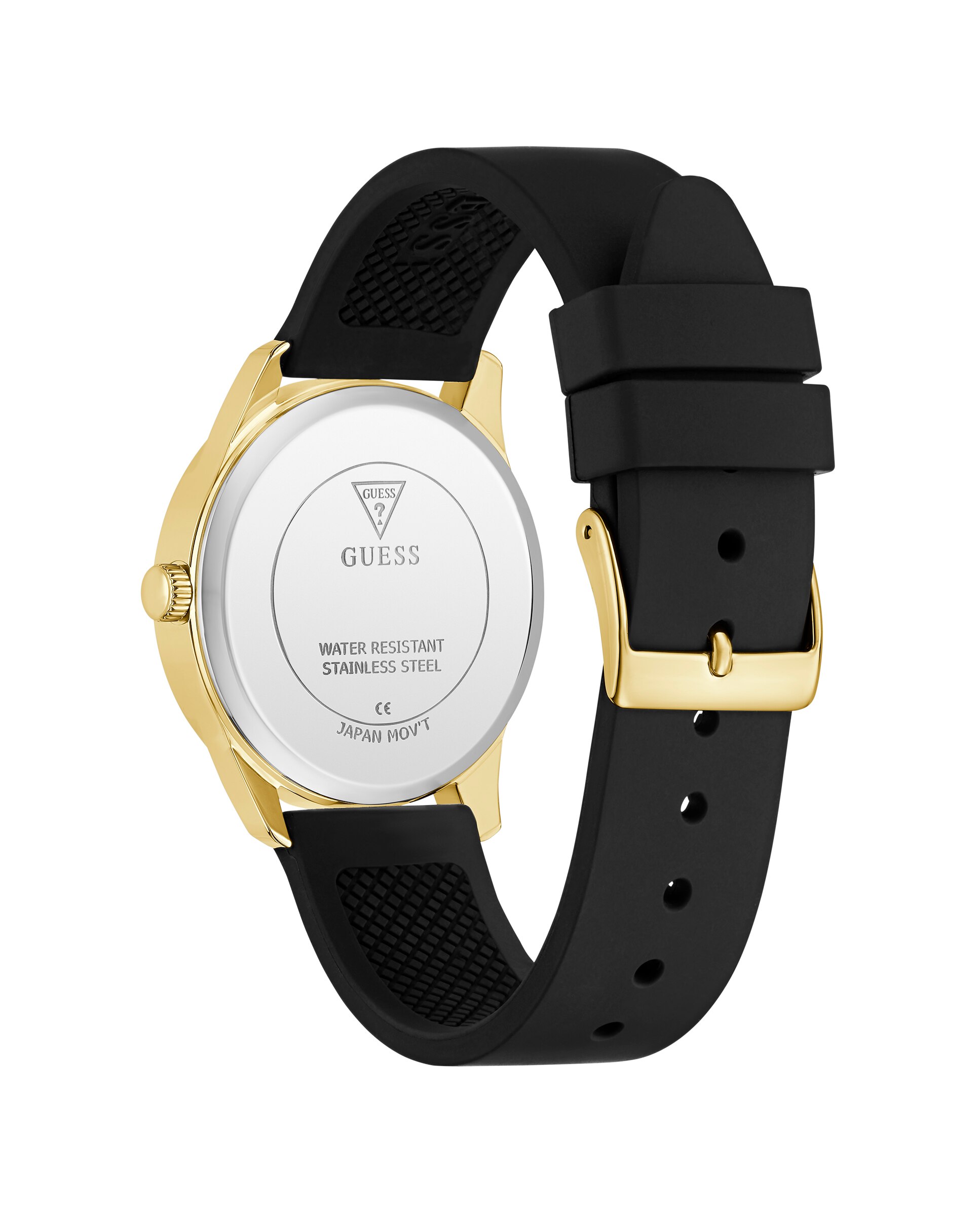 Reloj de mujer roxy gw0942l2 de silicona y correa negra - Guess - Negro Negro-3