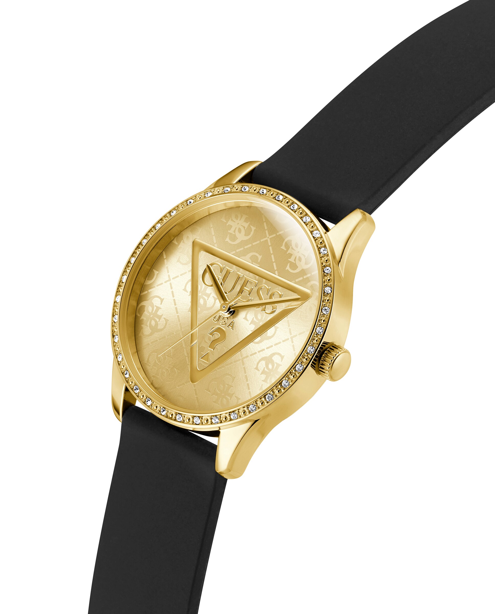 Reloj de mujer roxy gw0942l2 de silicona y correa negra - Guess - Negro Negro-4