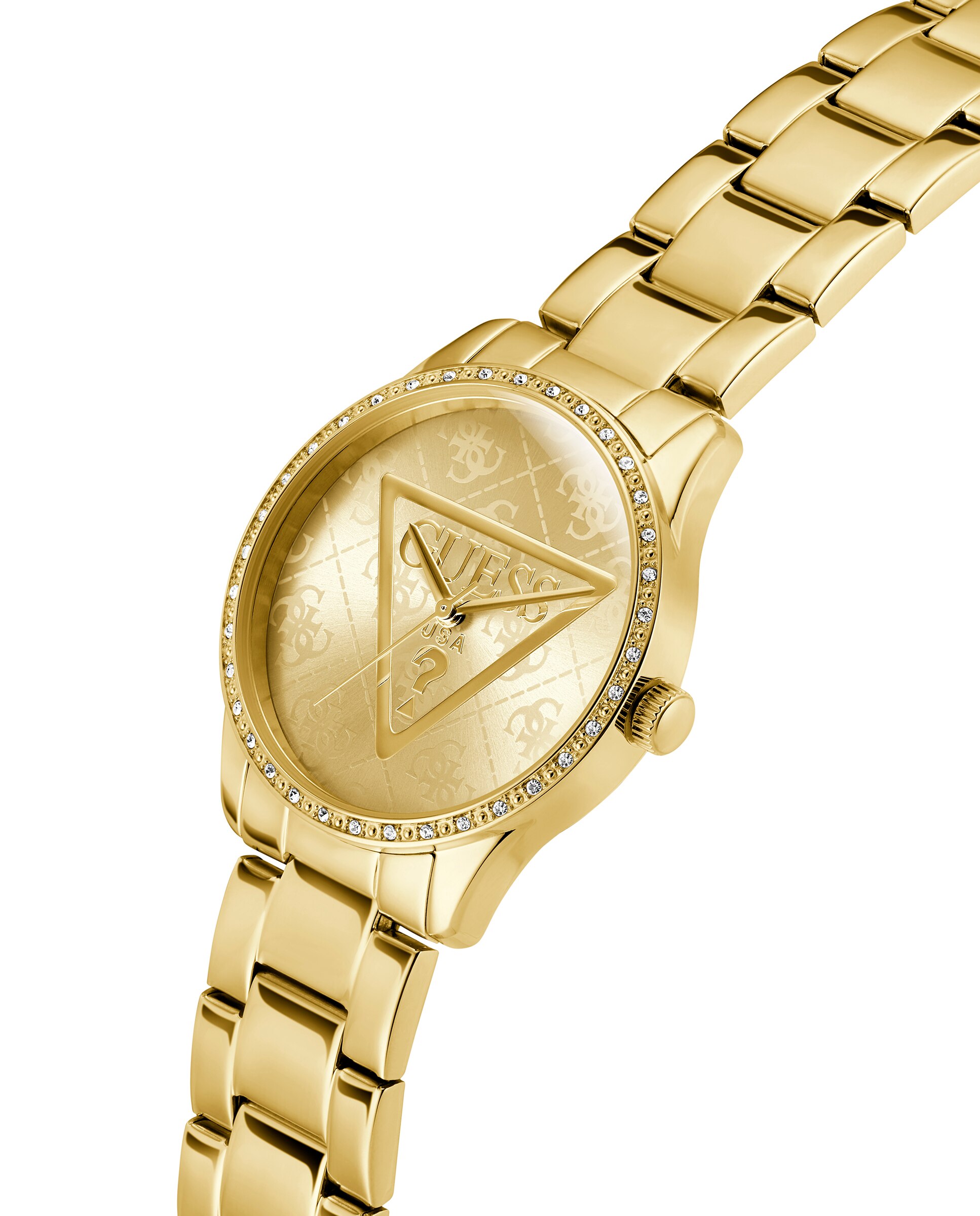 Reloj de mujer roxy gw0987l2 de acero y correa dorada - Guess - Oro Oro-4
