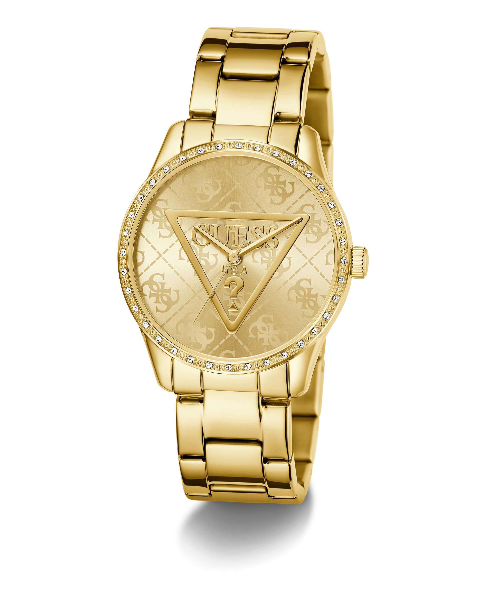 Reloj de mujer roxy gw0987l2 de acero y correa dorada - Guess - Oro Oro-5