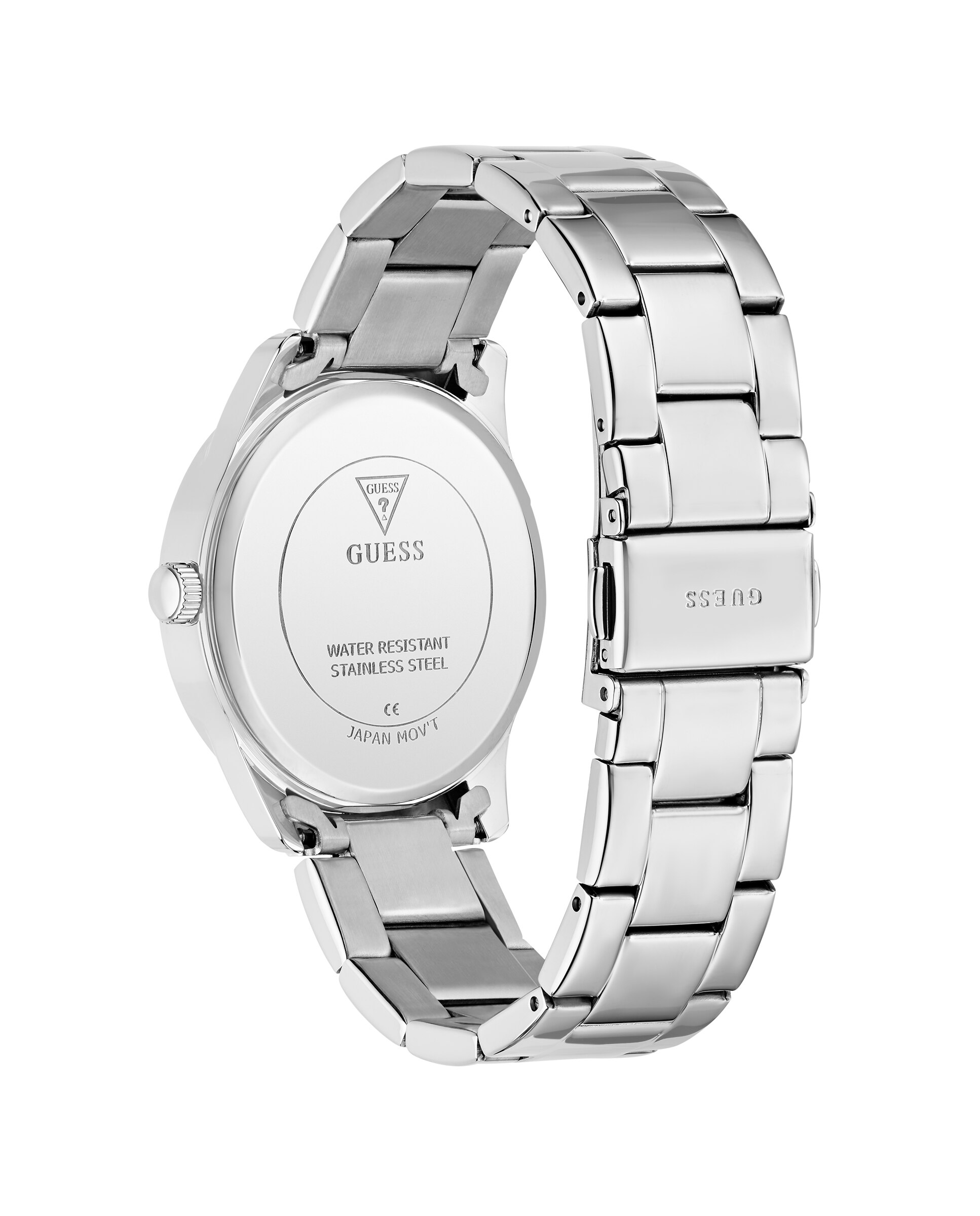 Reloj de mujer roxy gw0987l1 de acero y correa plateada/gris - Guess - Plata Plata-3