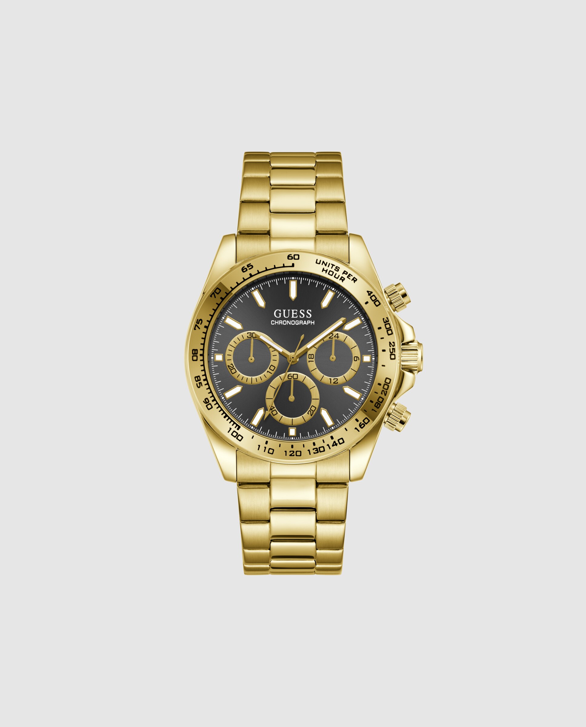 Imagen 0 de Reloj de hombre arthur gw1058g2 de acero y correa dorada Oro