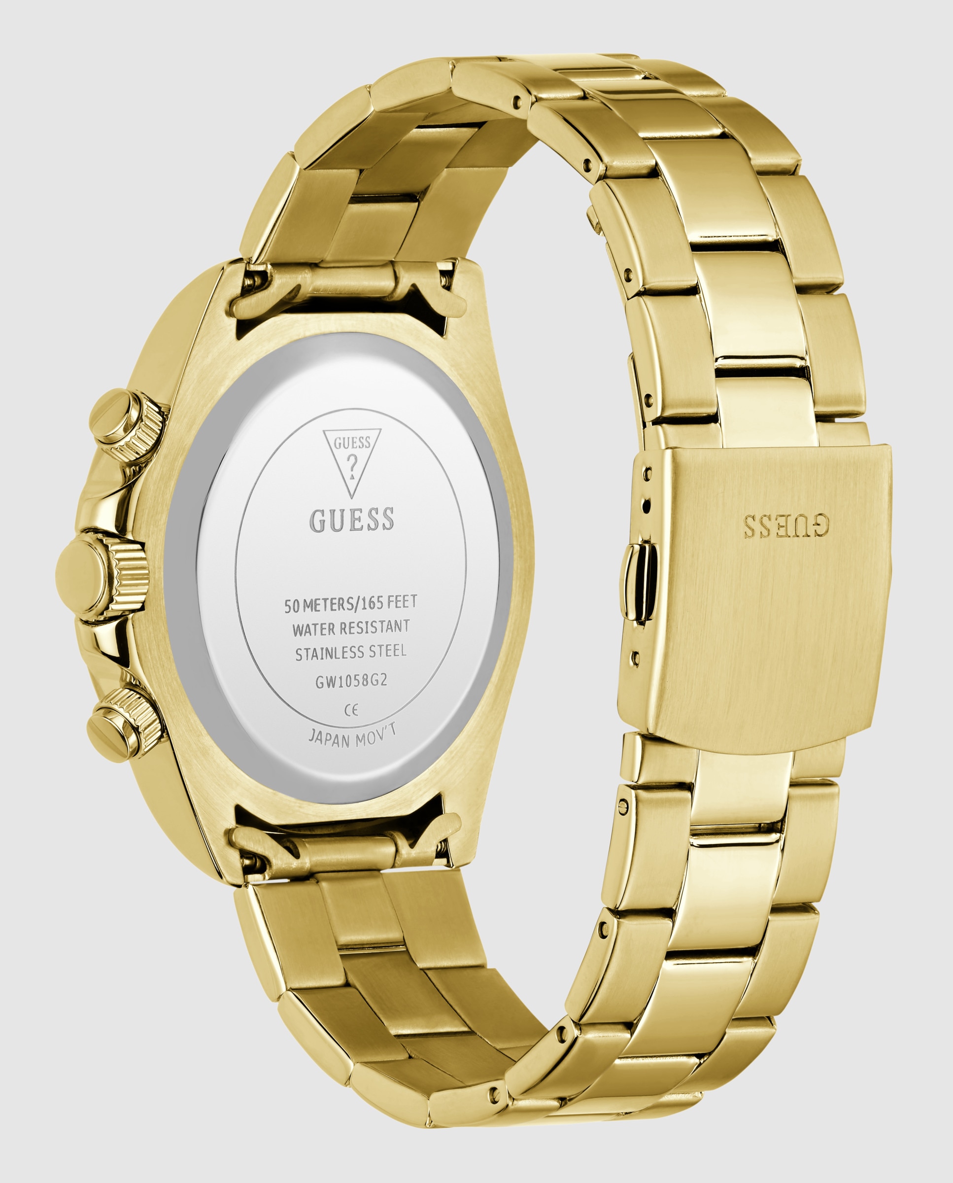 Reloj de hombre arthur gw1058g2 de acero y correa dorada - Guess - Oro Oro-3