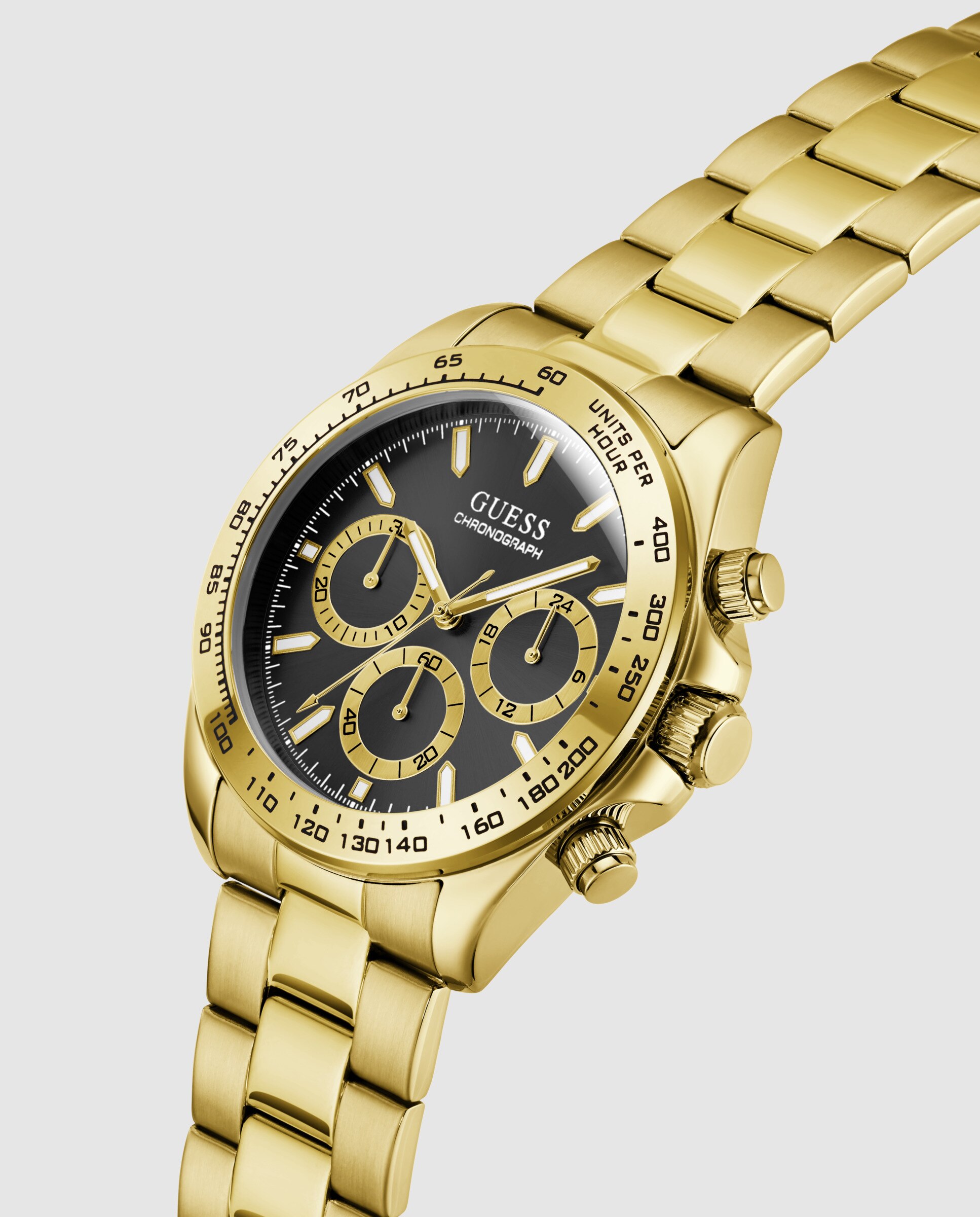 Reloj de hombre arthur gw1058g2 de acero y correa dorada - Guess - Oro Oro-4