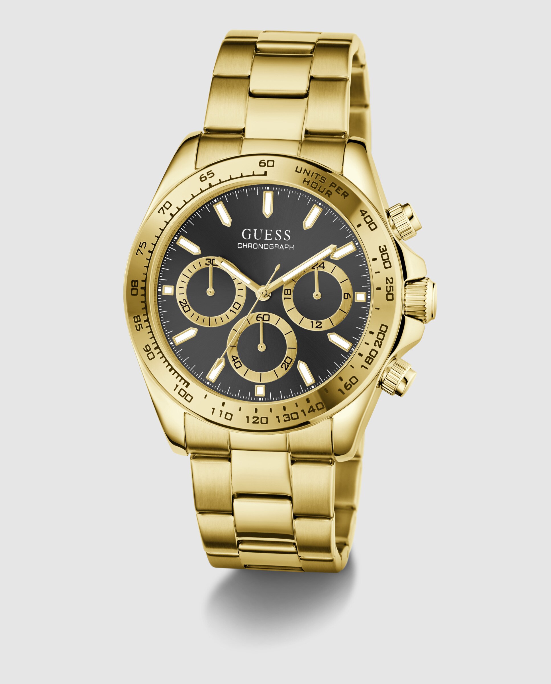 Reloj de hombre arthur gw1058g2 de acero y correa dorada - Guess - Oro Oro-5