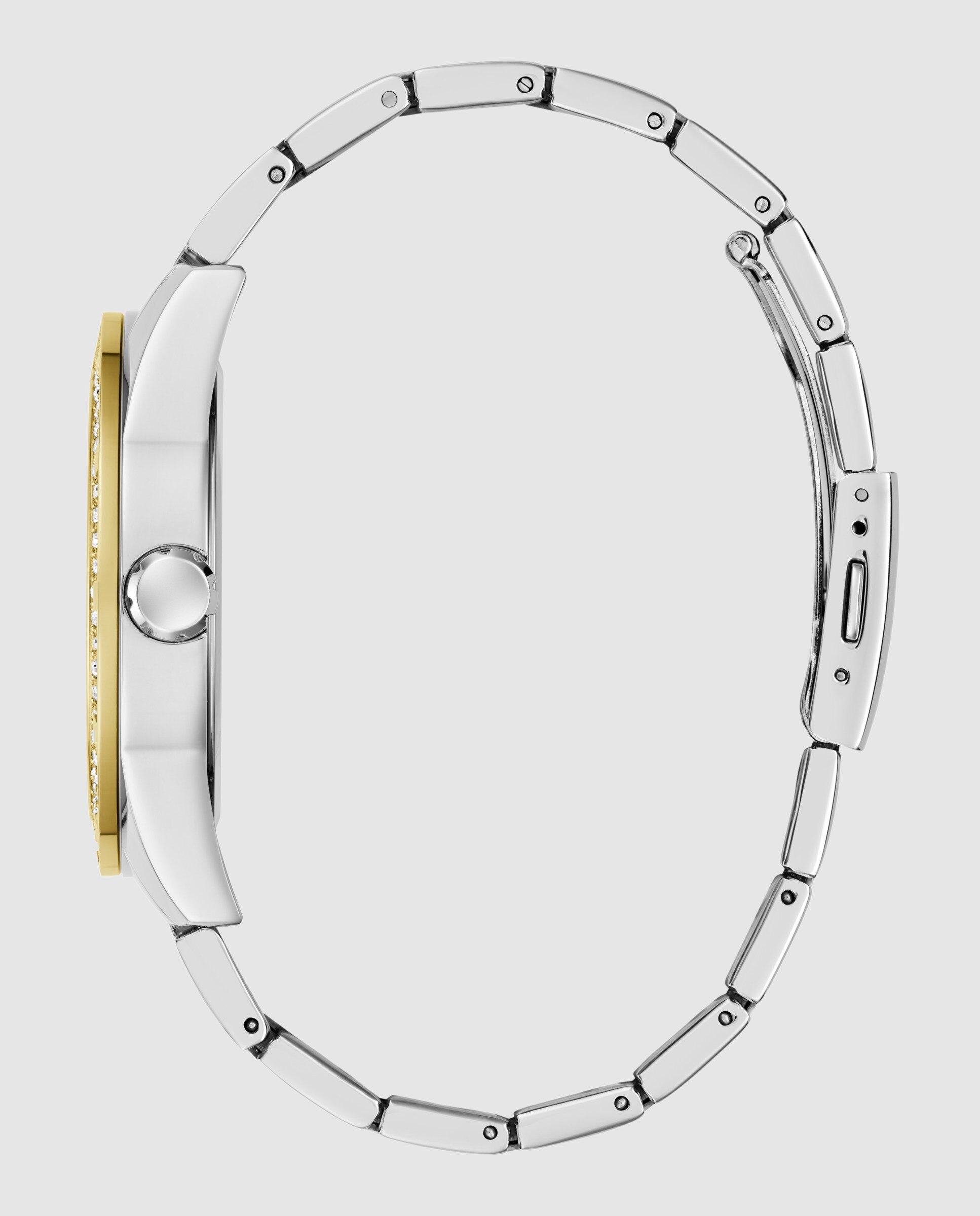 Reloj de hombre orion gw1067g3 de acero y correa bicolor oro - Guess - Plata Plata-2