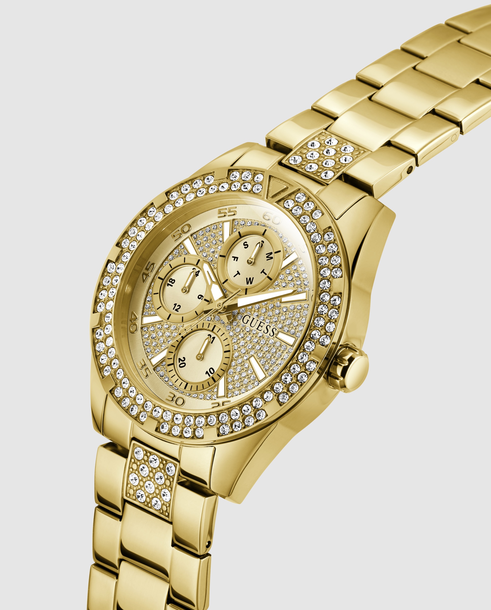 Reloj de hombre orion gw1067g2 de acero y correa dorada - Guess - Oro Oro-4