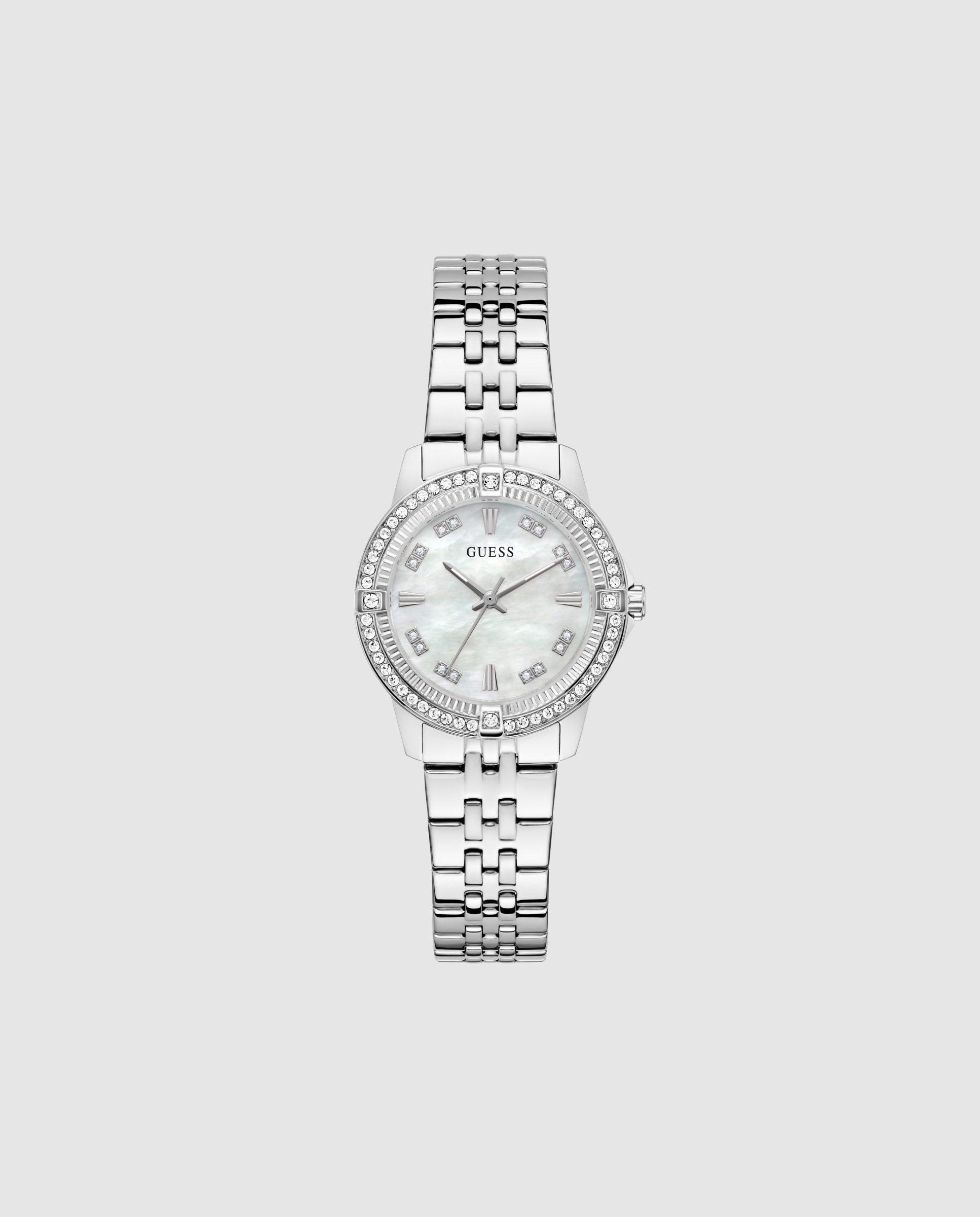Reloj de mujer colette gw1027l1 de acero y correa plateada/gris - Guess - Plata Plata-1