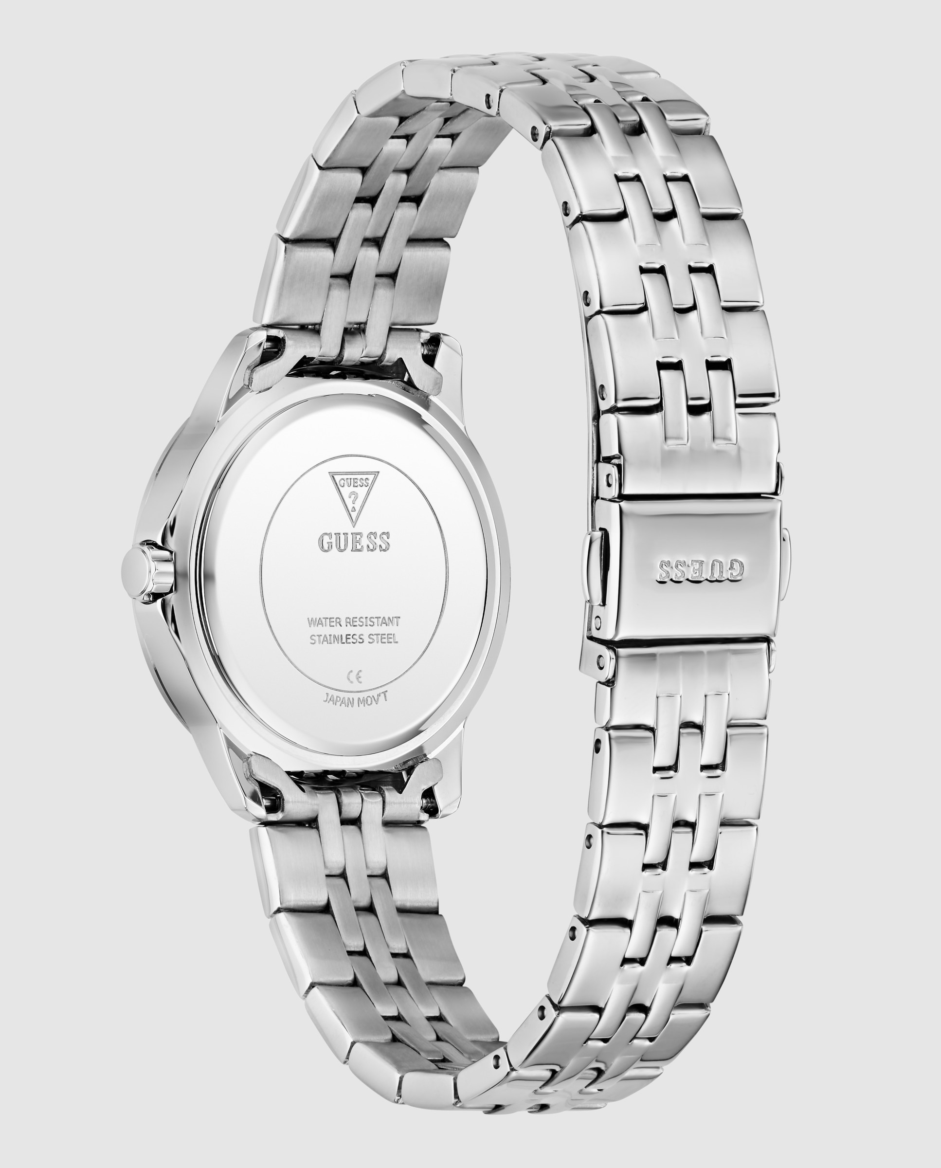 Reloj de mujer colette gw1027l1 de acero y correa plateada/gris - Guess - Plata Plata-3
