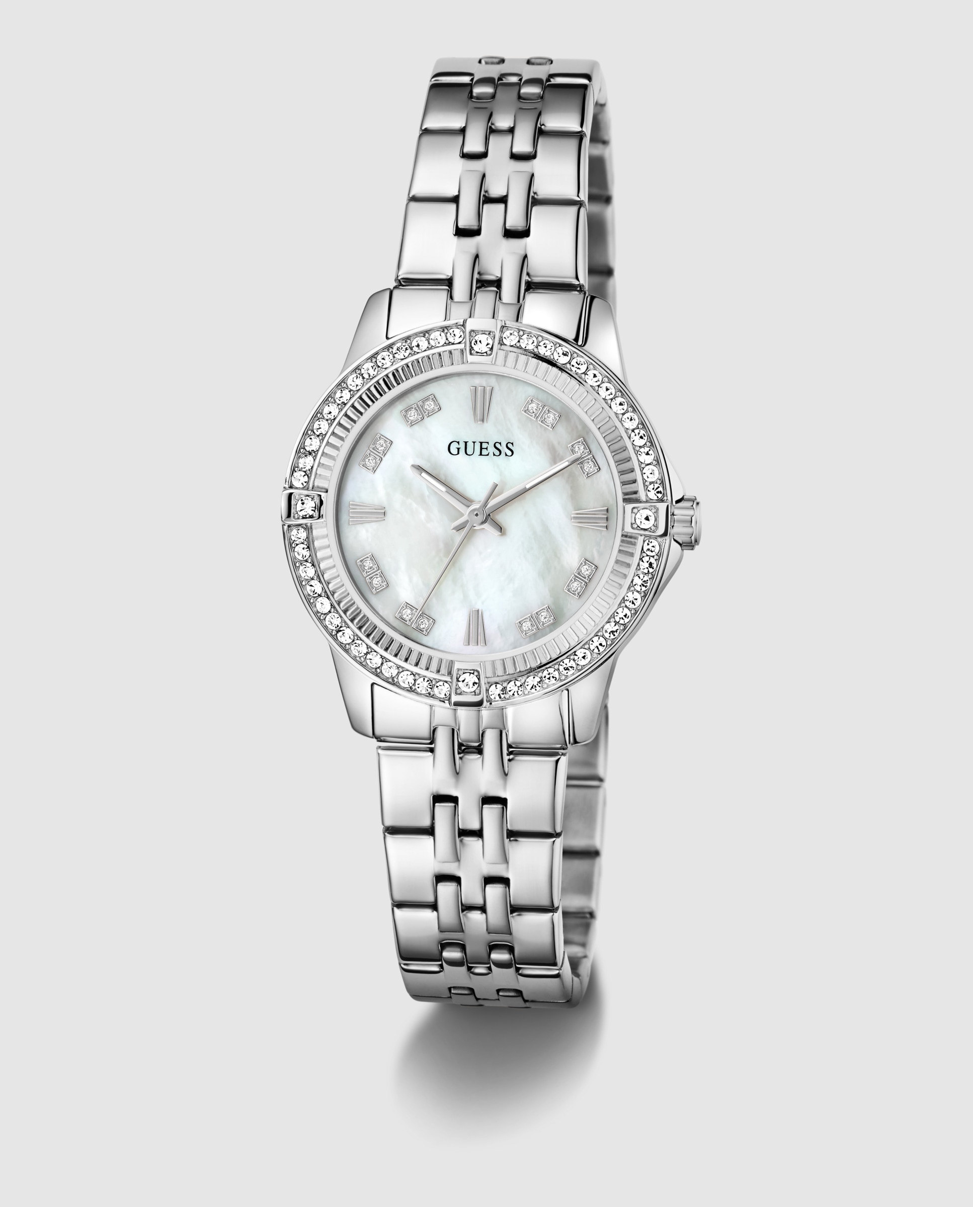 Reloj de mujer colette gw1027l1 de acero y correa plateada/gris - Guess - Plata Plata-5