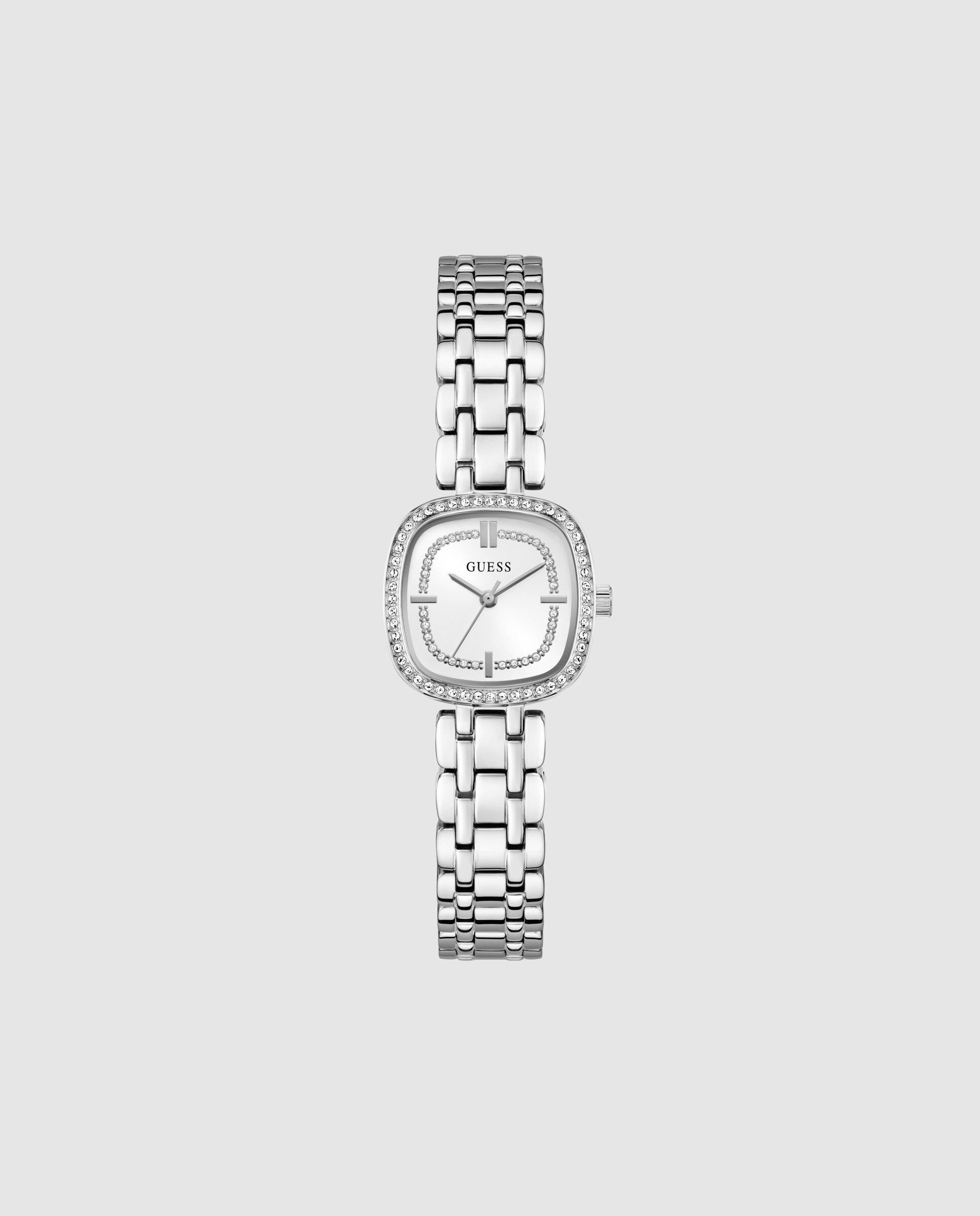 Imagen 0 de Reloj de mujer hazel gw1018l1 de acero y correa plateada/gris Plata