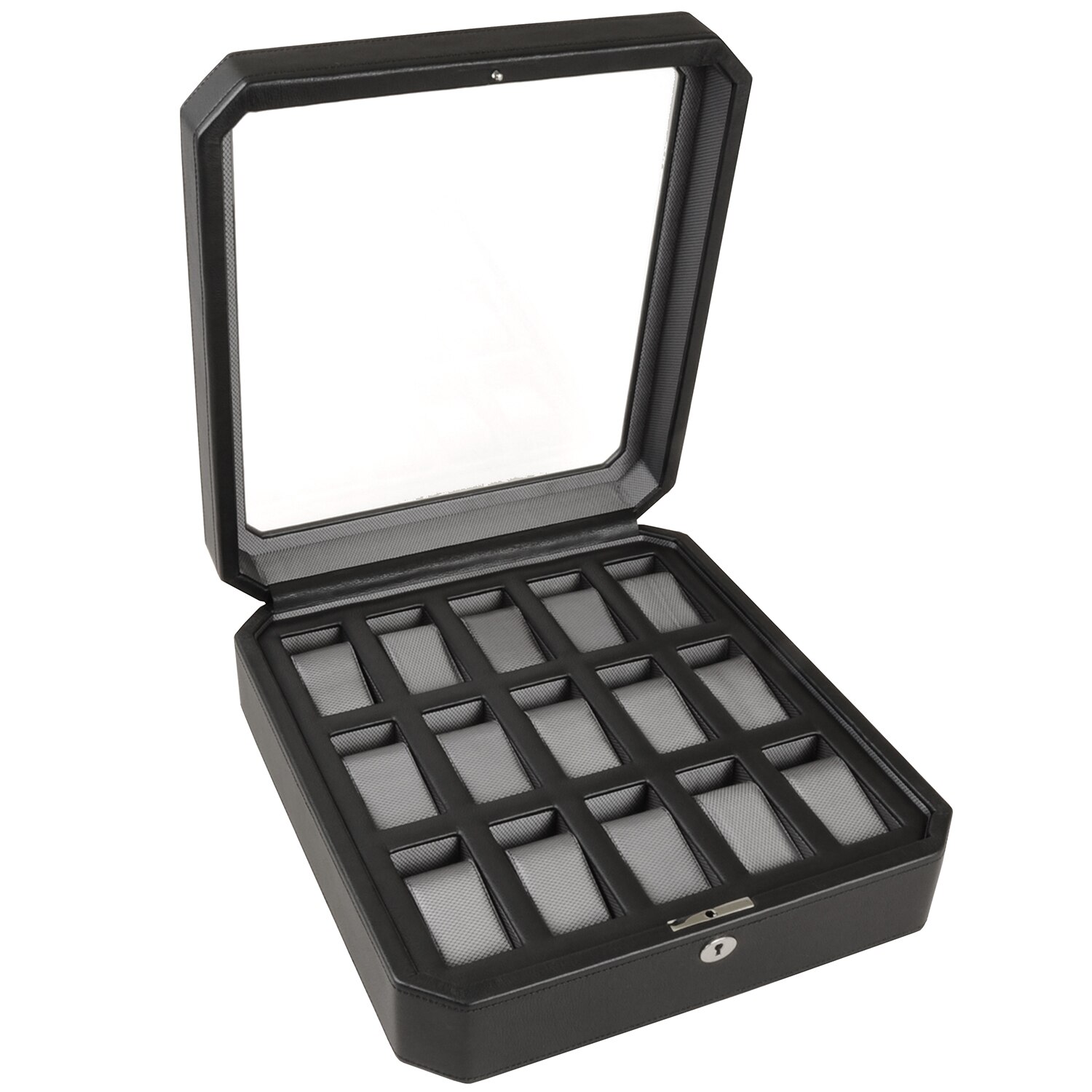 Relojero Windsor para 15 relojes en color - Wolf - Negro Negro-3