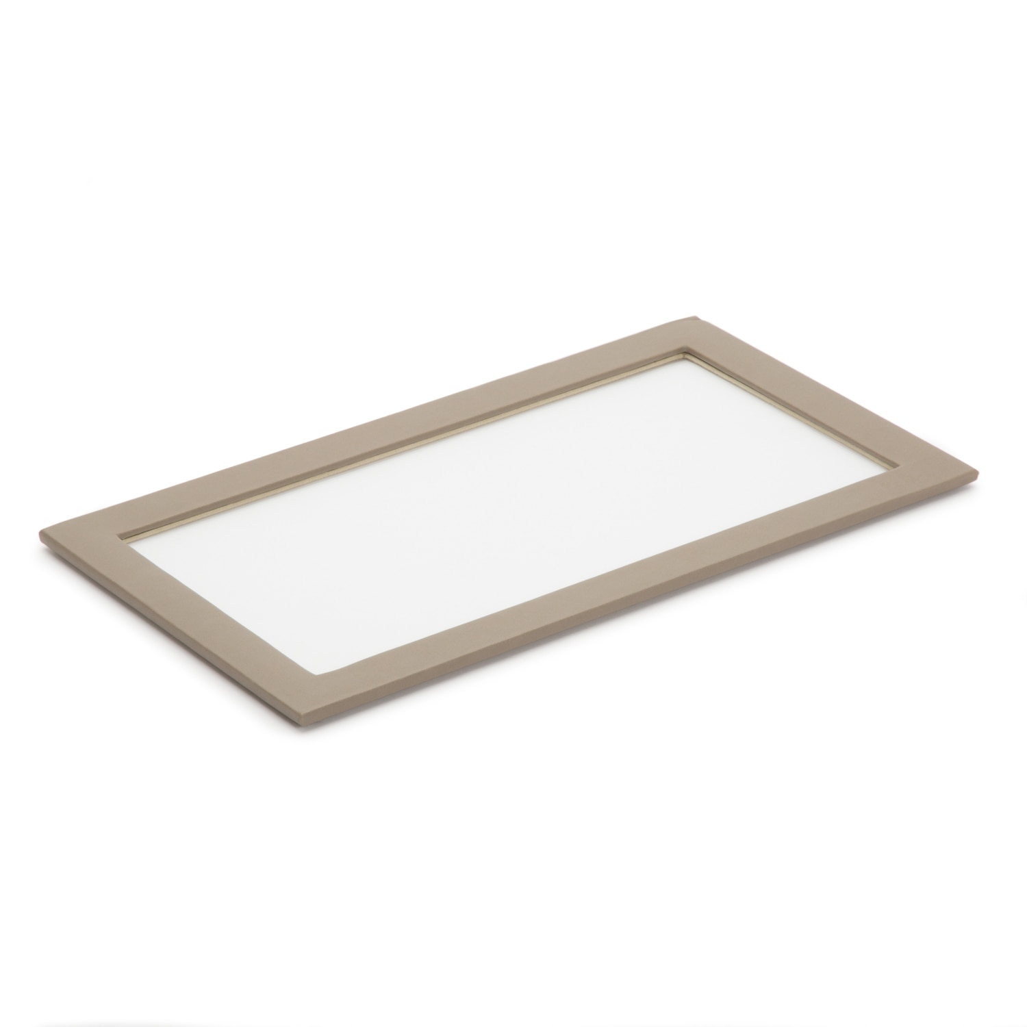 Tapa Vault de joyero de cristal en color gris Gris Wolf Gris-2