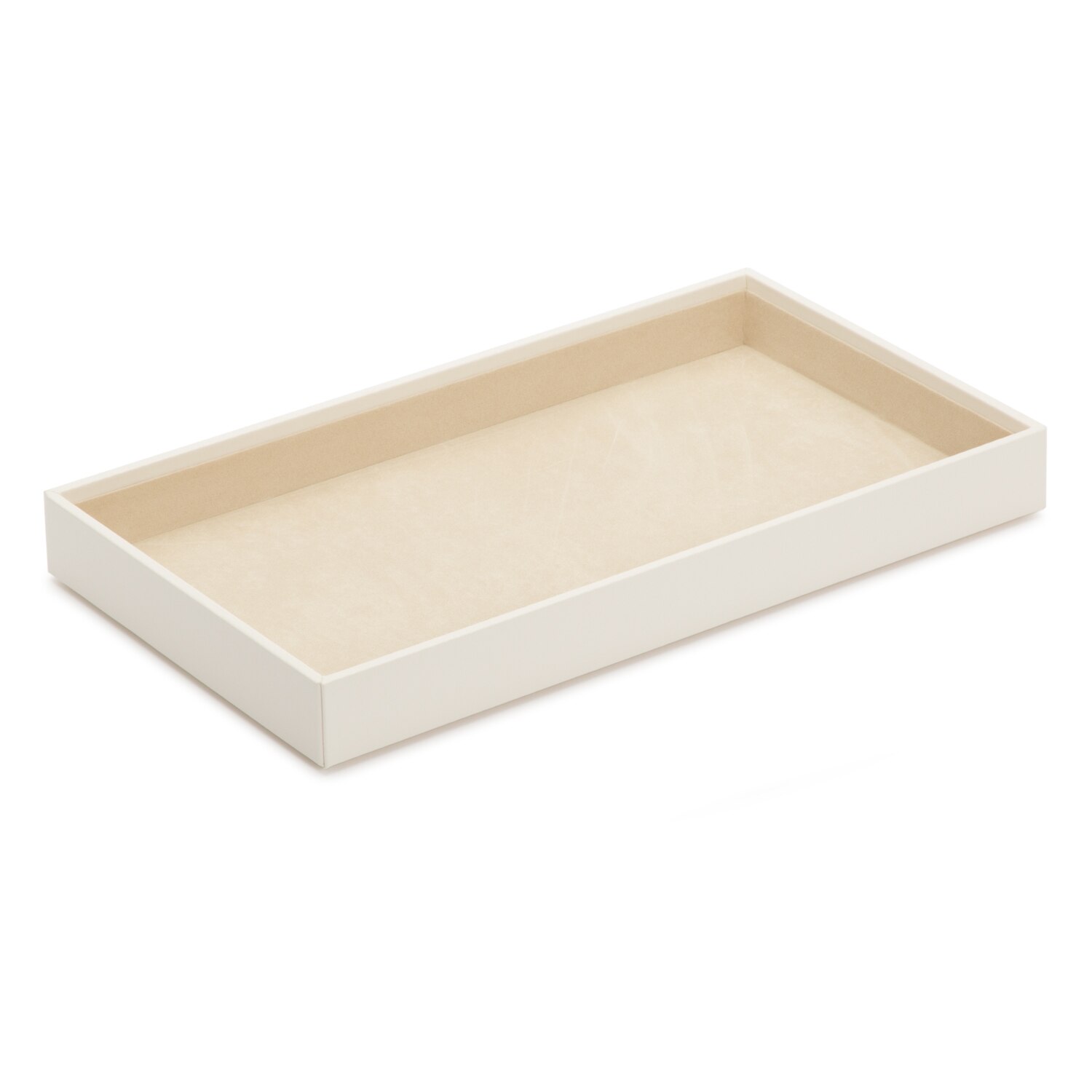 Joyero Vault de tamaño 1.5" en color blanco marfil - Wolf - Blanco Blanco-2