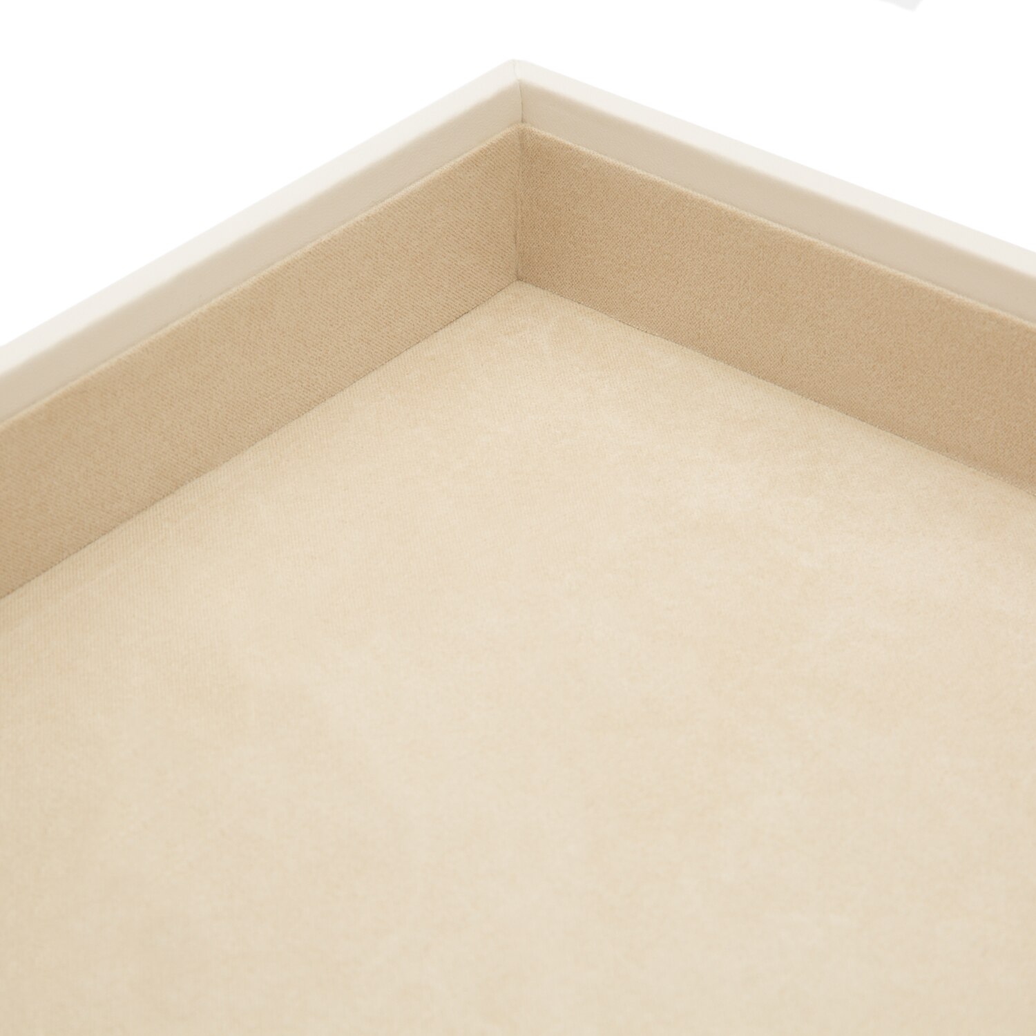 Joyero Vault de tamaño 1.5" en color blanco marfil - Wolf - Blanco Blanco-3