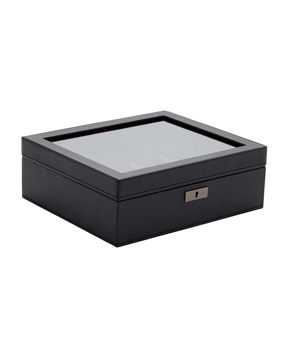 Caja para relojes axis de 8 piezas - Wolf - Negro Negro-3