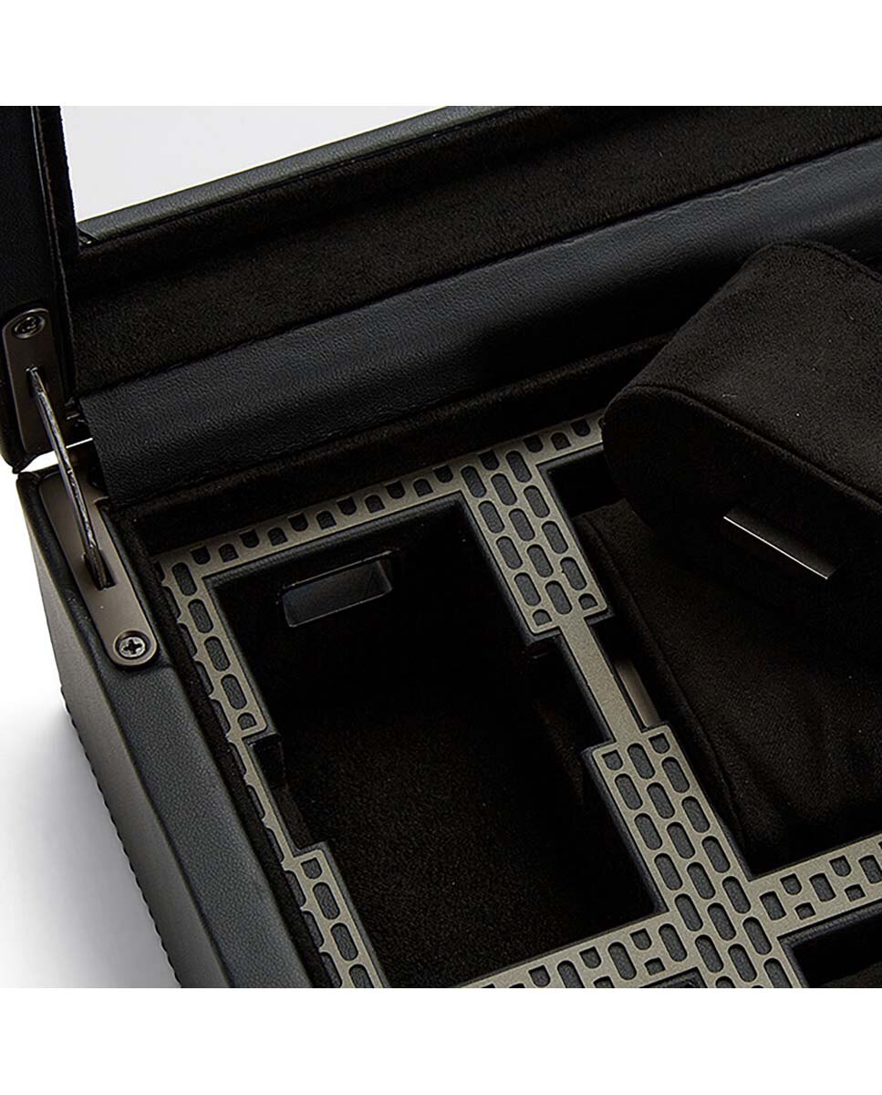 Caja para relojes axis de 8 piezas - Wolf - Negro Negro-6