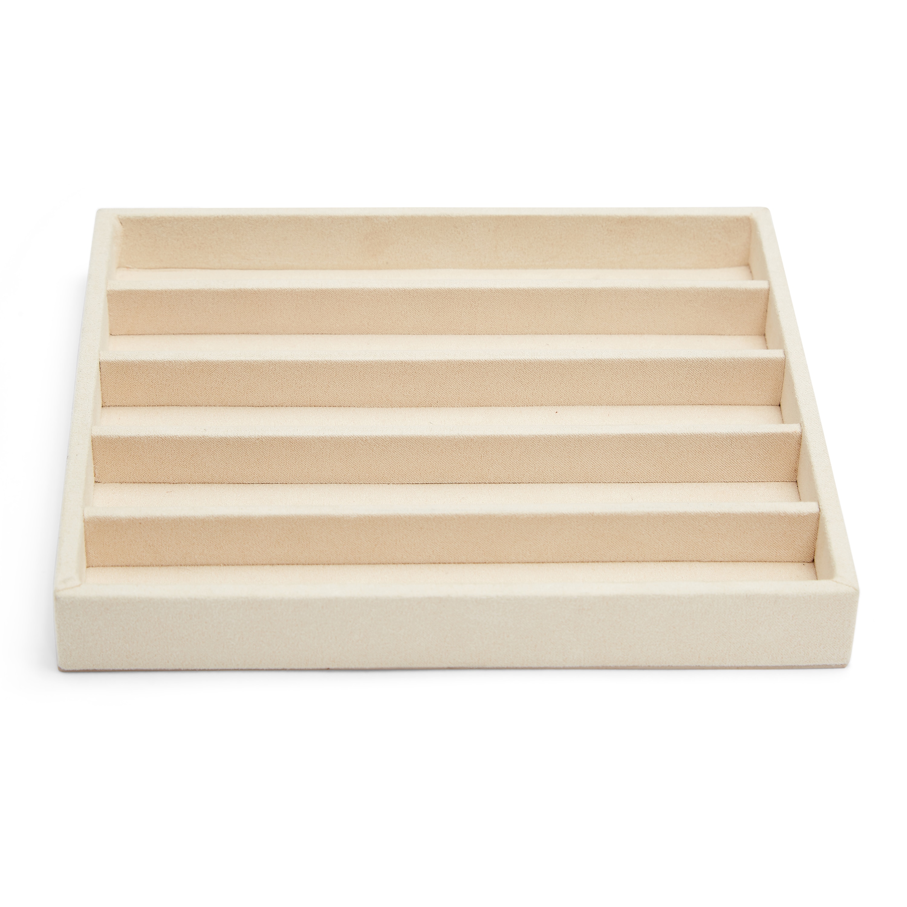 Bandeja Vault media de joyero para collares en color - Wolf - Beige Beige-1