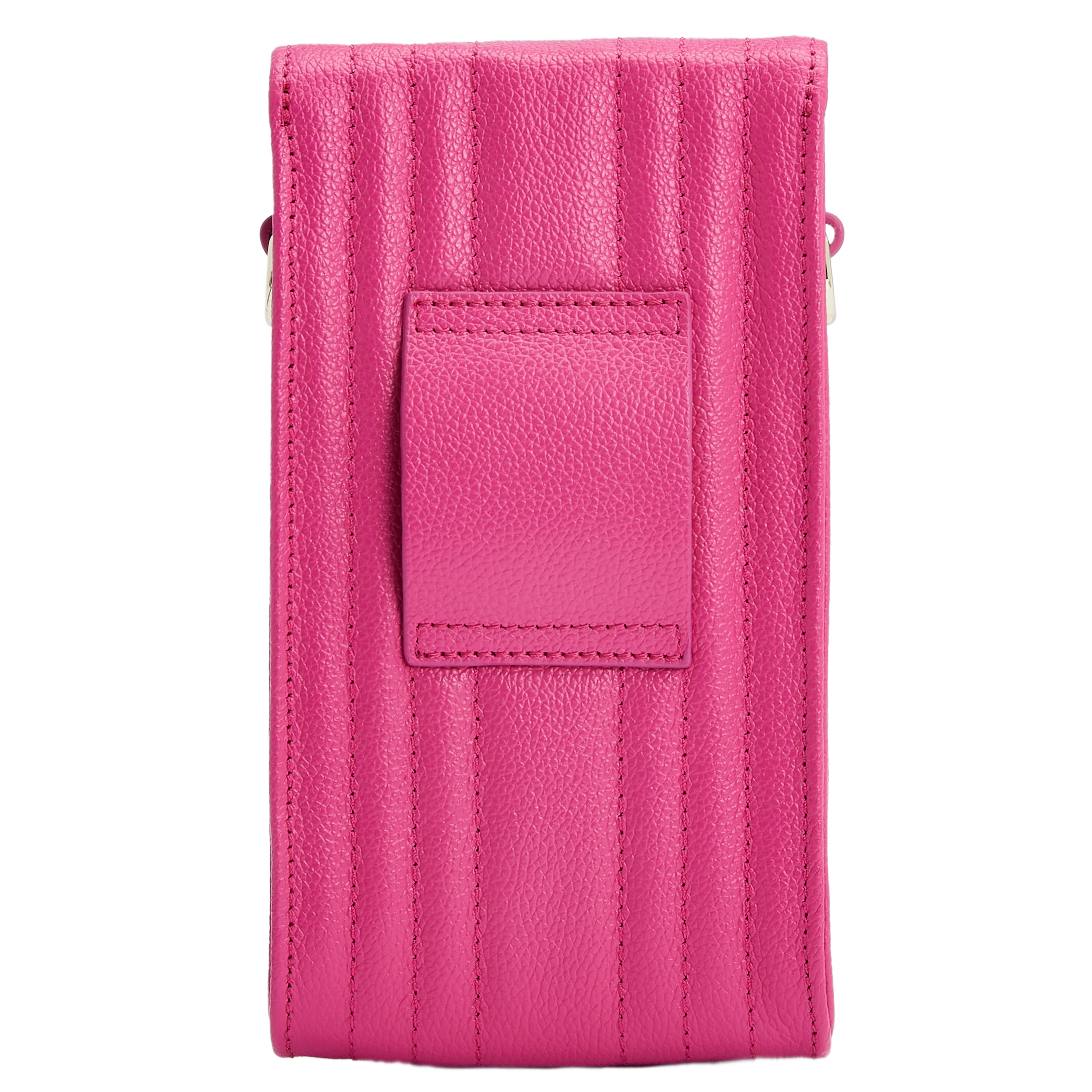 Bolso para móvil o auriculares Mimi de cuero color - Wolf - Rosa Rosa-5