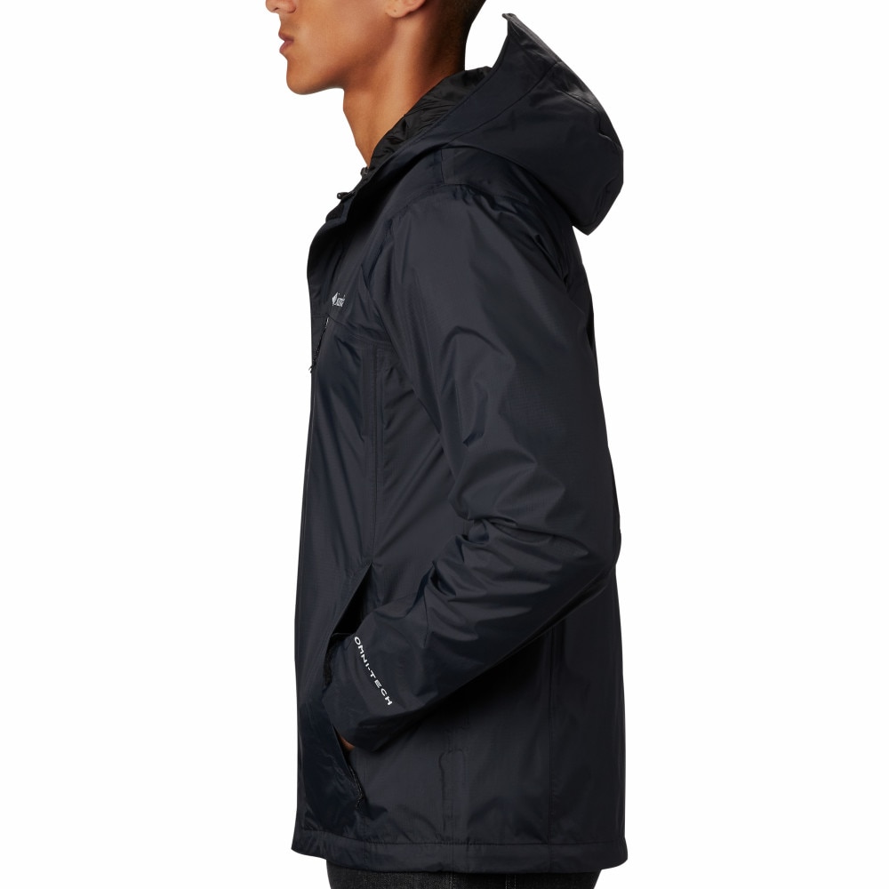Chaqueta impermeable de hombre Pouring Adventure™ II Columbia - Negro Negro-3
