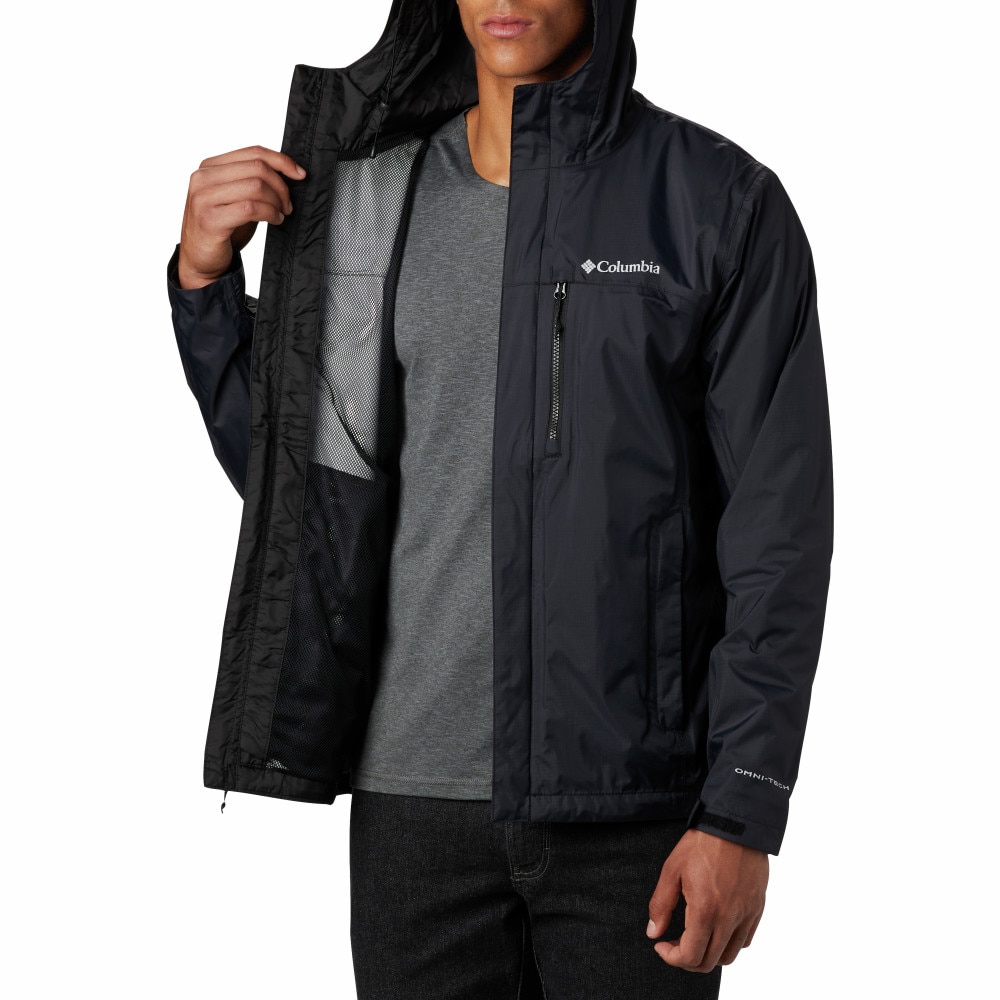 Chaqueta impermeable de hombre Pouring Adventure™ II Columbia - Negro Negro-5