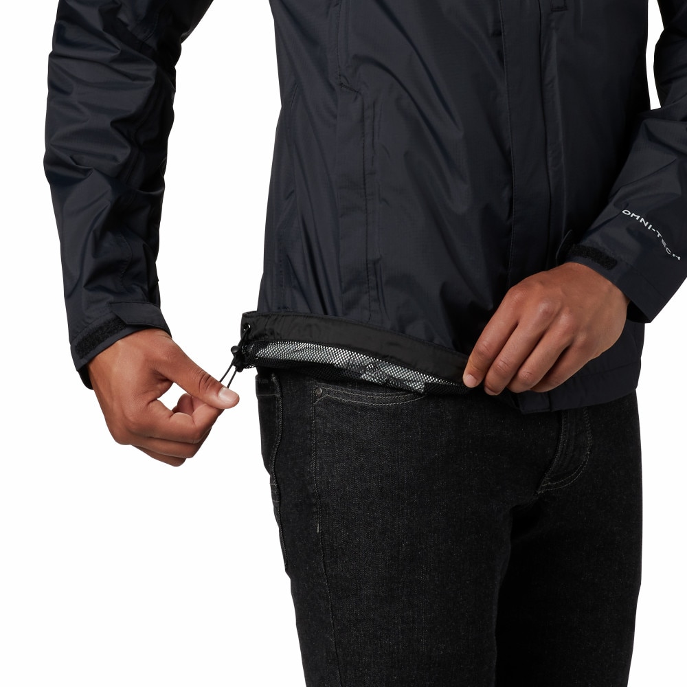 Chaqueta impermeable de hombre Pouring Adventure™ II Columbia - Negro Negro-6