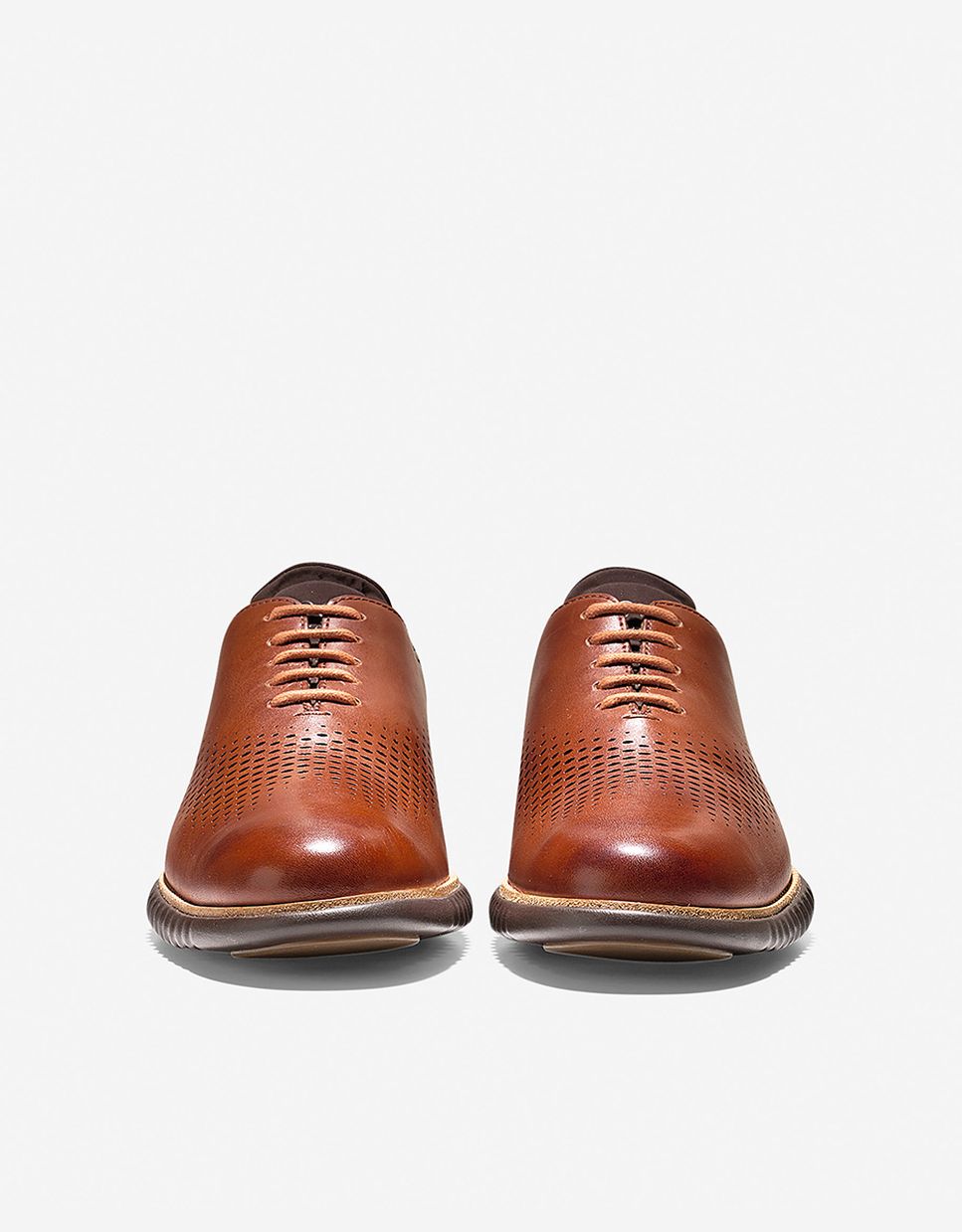 Zapato oxford de hombre estilo oxford confeccionados en piel - Cole Haan - Marrón Marrón-2