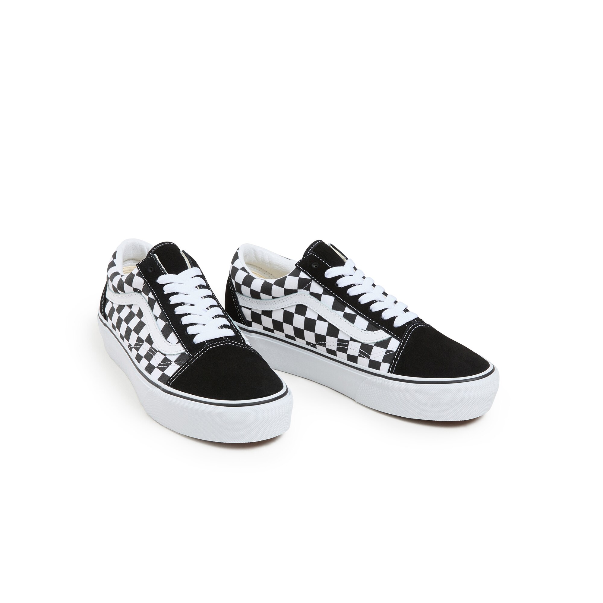 Zapatillas casual unisex Old Skool Platform Vans - Blanco / Negro Blanco / Negro-2