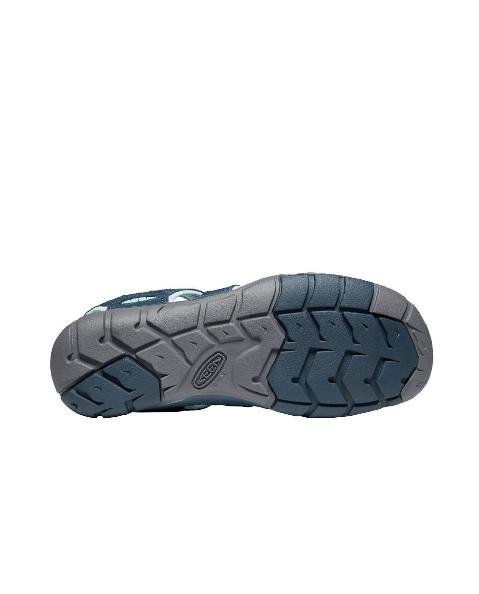 Sandalias de montaña de mujer CLEARWATER CNX Keen - Azul claro / Azul marino Azul claro / Azul marino-4