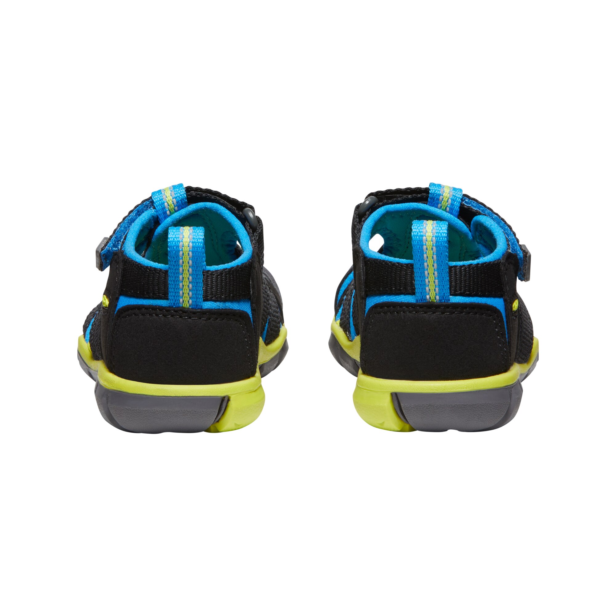 Sandalias de montaña de niños SEACAMP II CNX Keen - Negro / Azul Negro / Azul-4