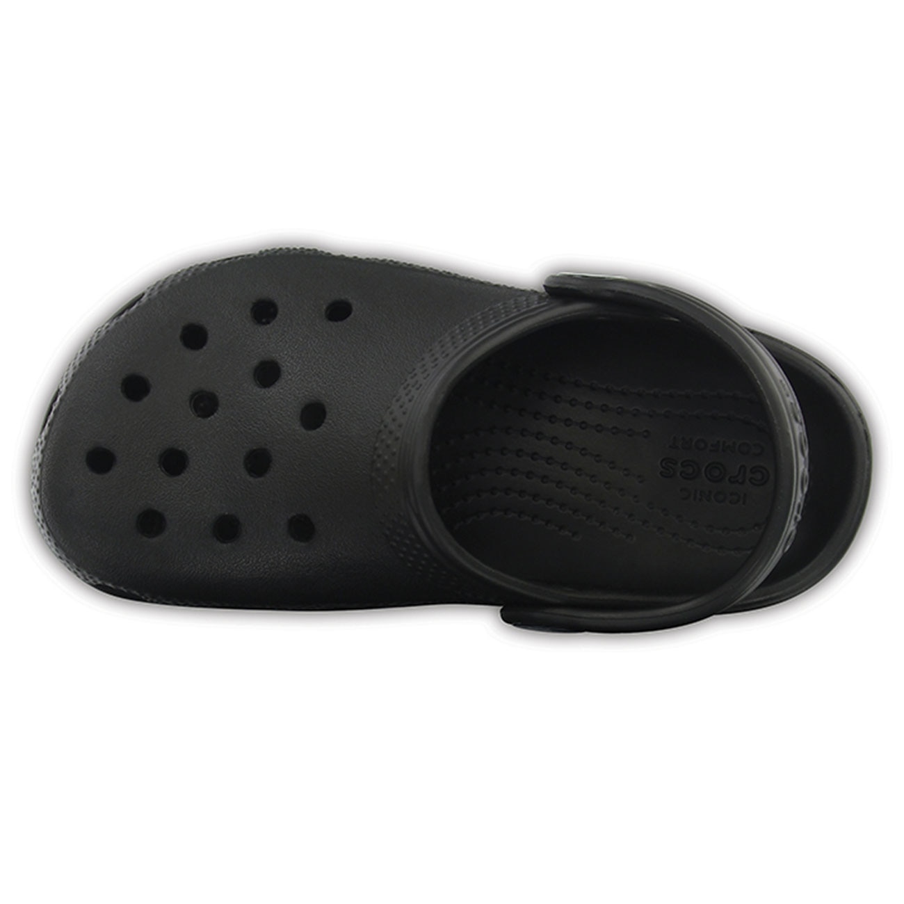 Zuecos de bebés Classic Clog Crocs - Negro Negro-3