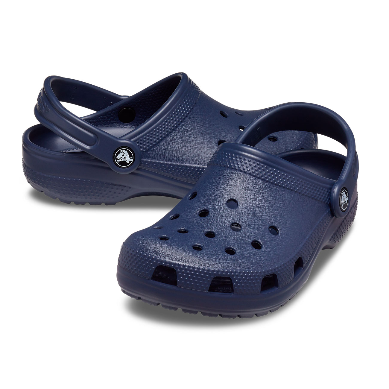 Zuecos de niños Classic Clog Crocs - Azul marino Azul marino-2