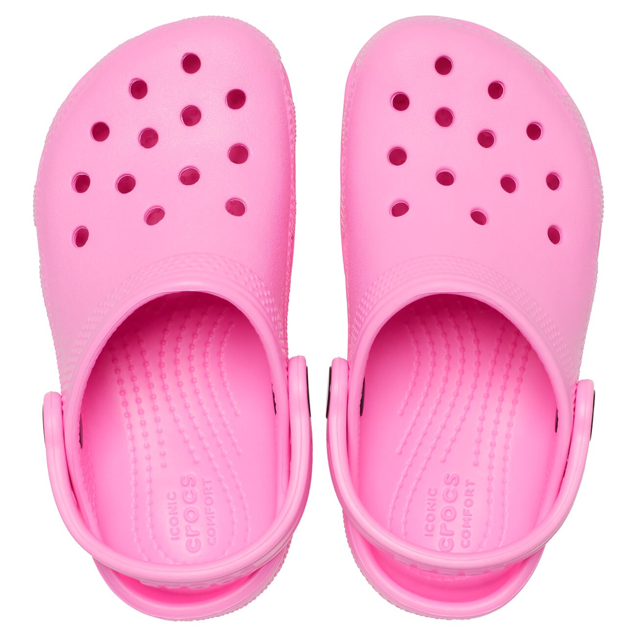 Zuecos de bebés Classic Clog Crocs - Rosa chicle Rosa chicle-3