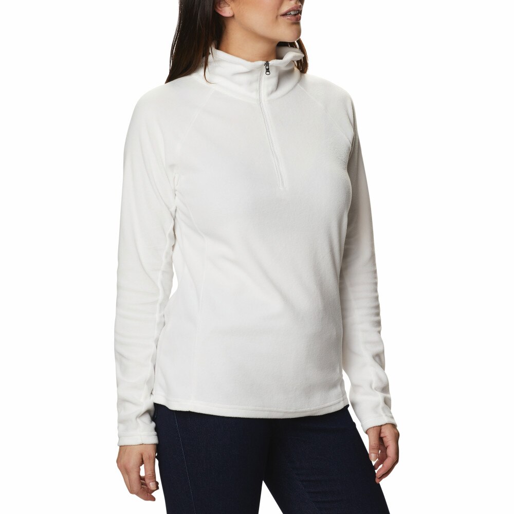Forro polar mujer Glacial™ IV Columbia - Lila Blanco-5