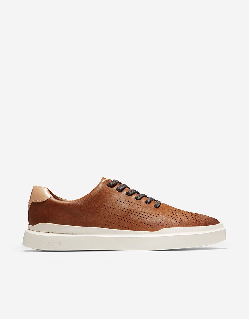 Zapatillas deportivas de hombre ligeras confeccionadas en cuero perforado - Cole Haan - Marrón Marrón-1