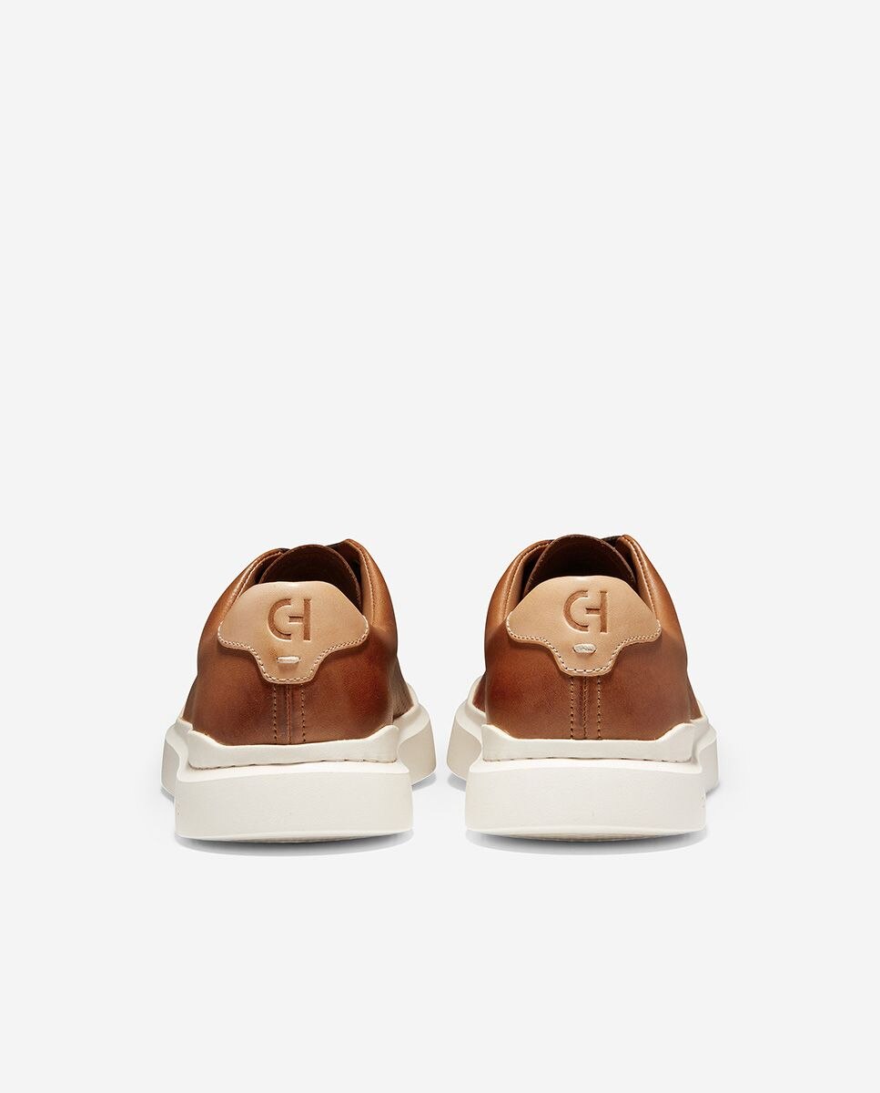 Zapatillas deportivas de hombre ligeras confeccionadas en cuero perforado - Cole Haan - Marrón Marrón-4