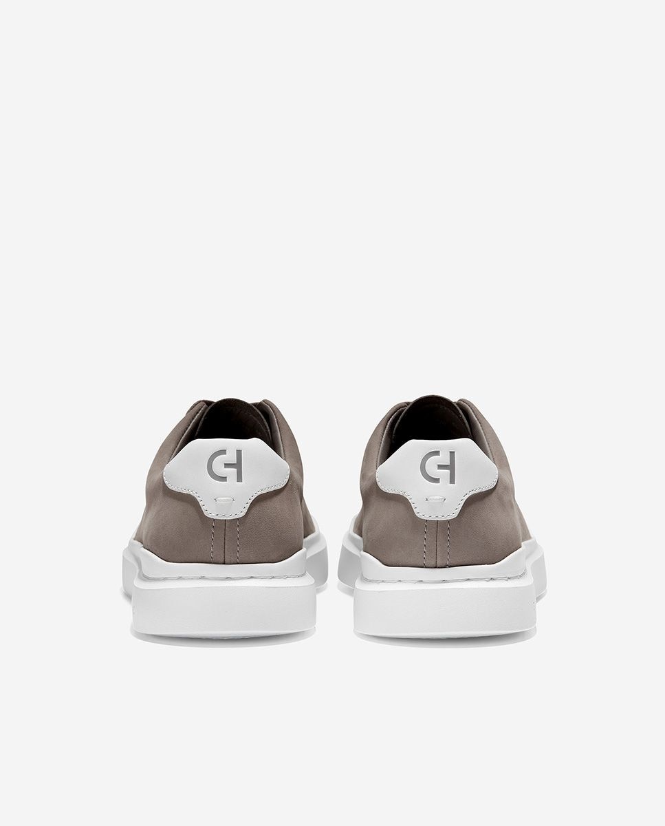 Zapatillas deportivas de hombre confeccionadas en nobuck perforado - Cole Haan - Gris Gris-4