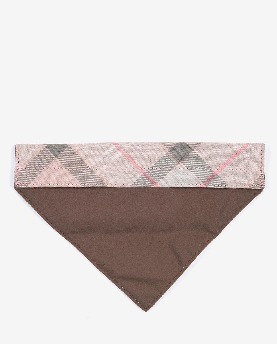 Bandana Barbour Tartan Dog Bandana Rosa-3