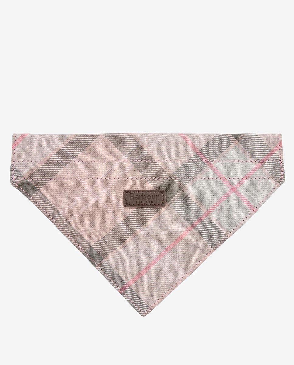 Bandana Barbour Tartan Dog Bandana Rosa-5