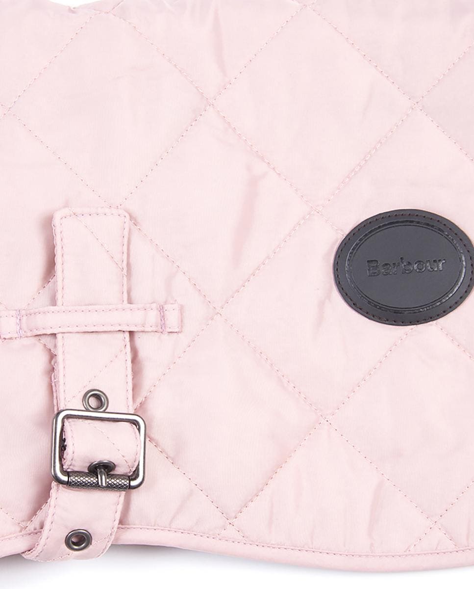Abrigo Barbour Quilted Dog Coat Rosa-3