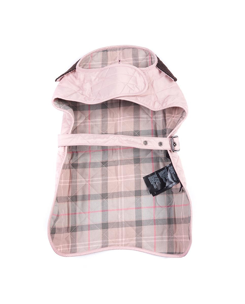 Abrigo Barbour Quilted Dog Coat Rosa-4