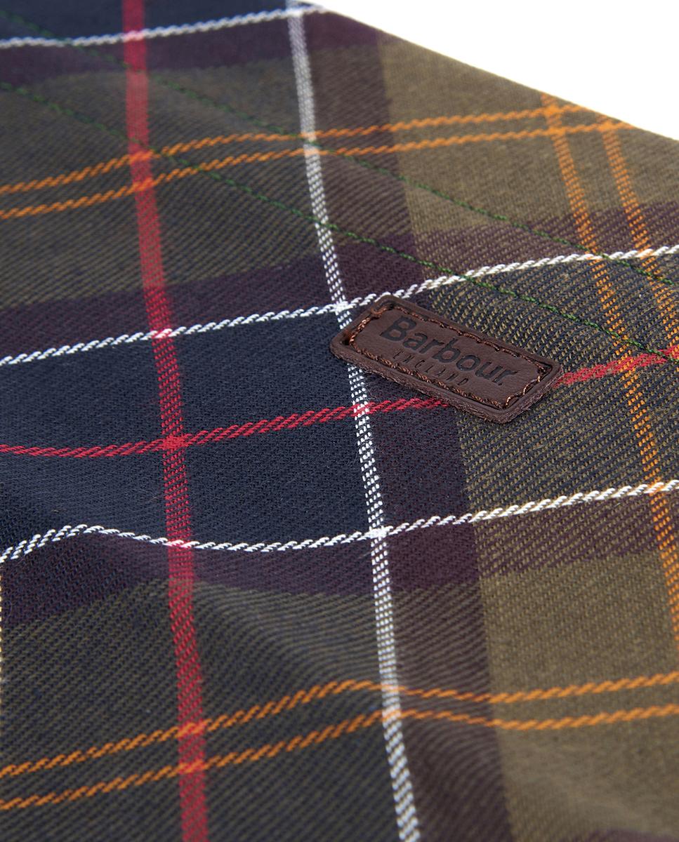 Bandana Barbour Tartan Dog Bandana Rosa-2