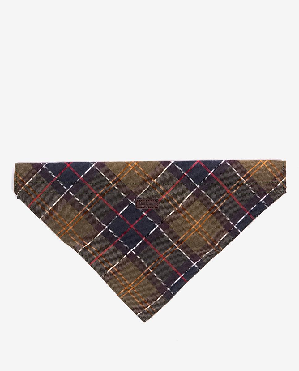 Bandana Barbour Tartan Dog Bandana Rosa-5