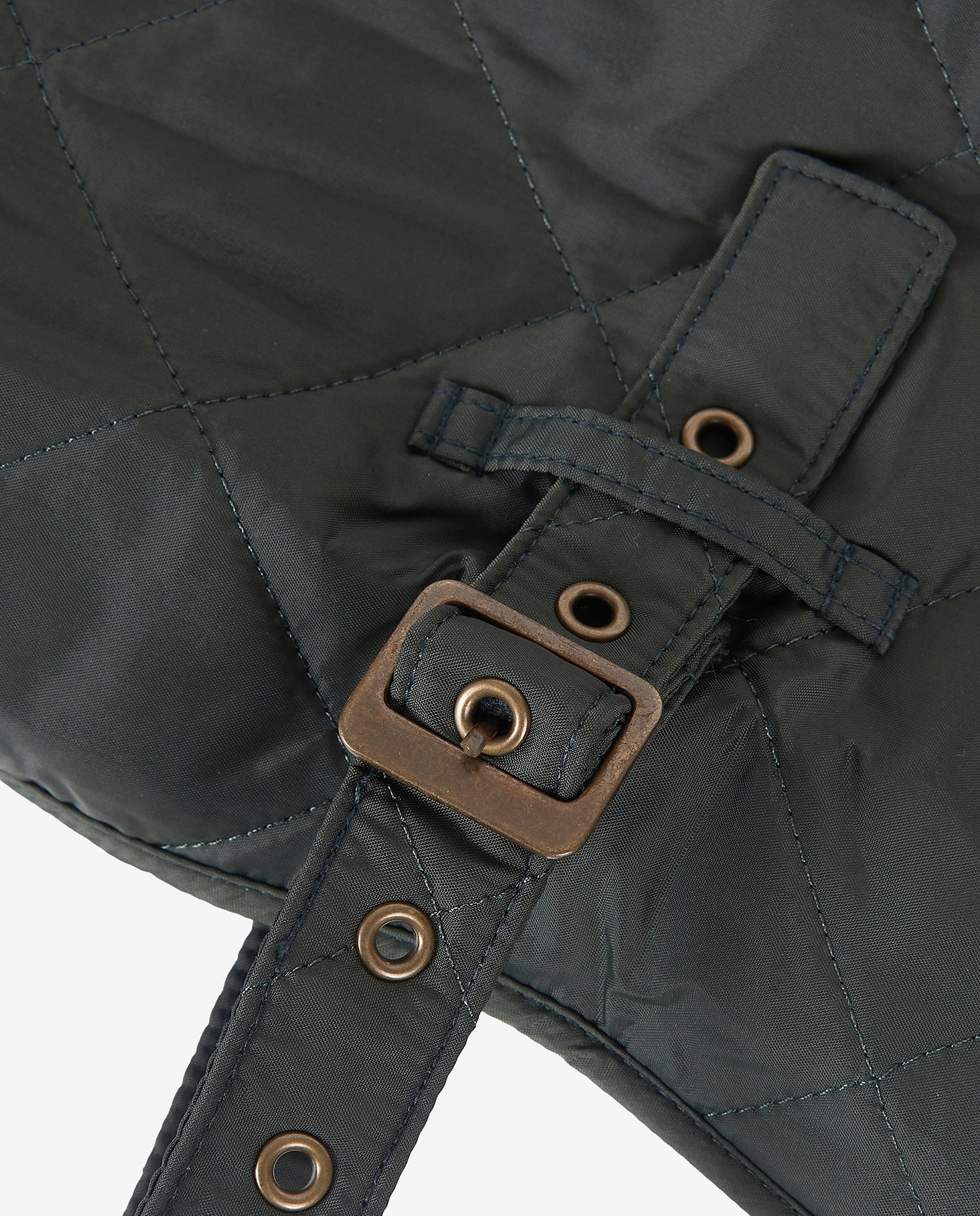 Abrigo Barbour Quilted Dog Coat Verde-2
