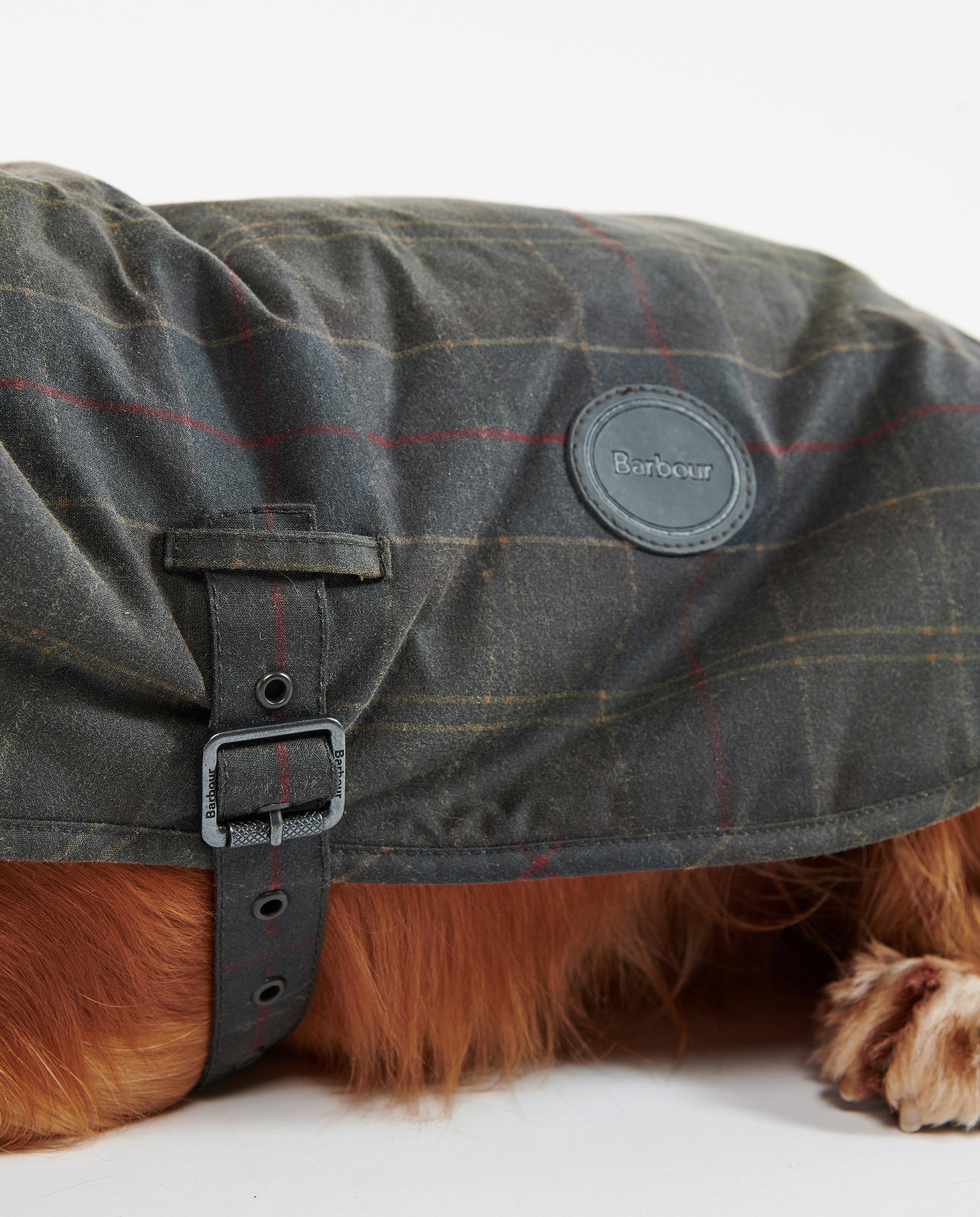 Abrigo Barbour Tartan Wax Dog Coat Verde-5