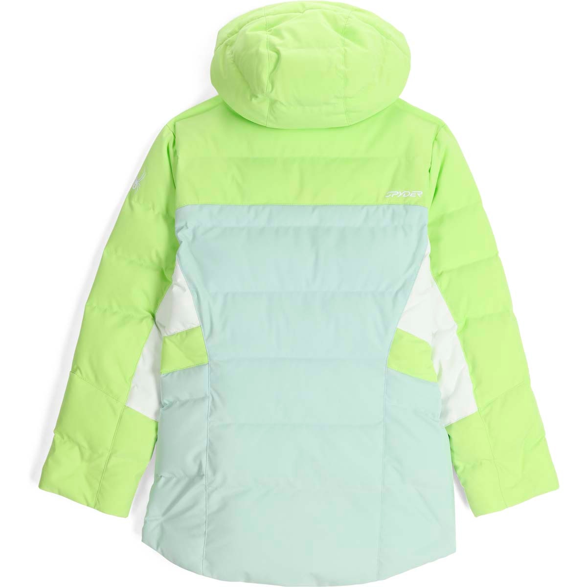 Chaqueta de esquí de niños Zadie Synthetic Down Spyder - Verde Agua Verde Agua-2